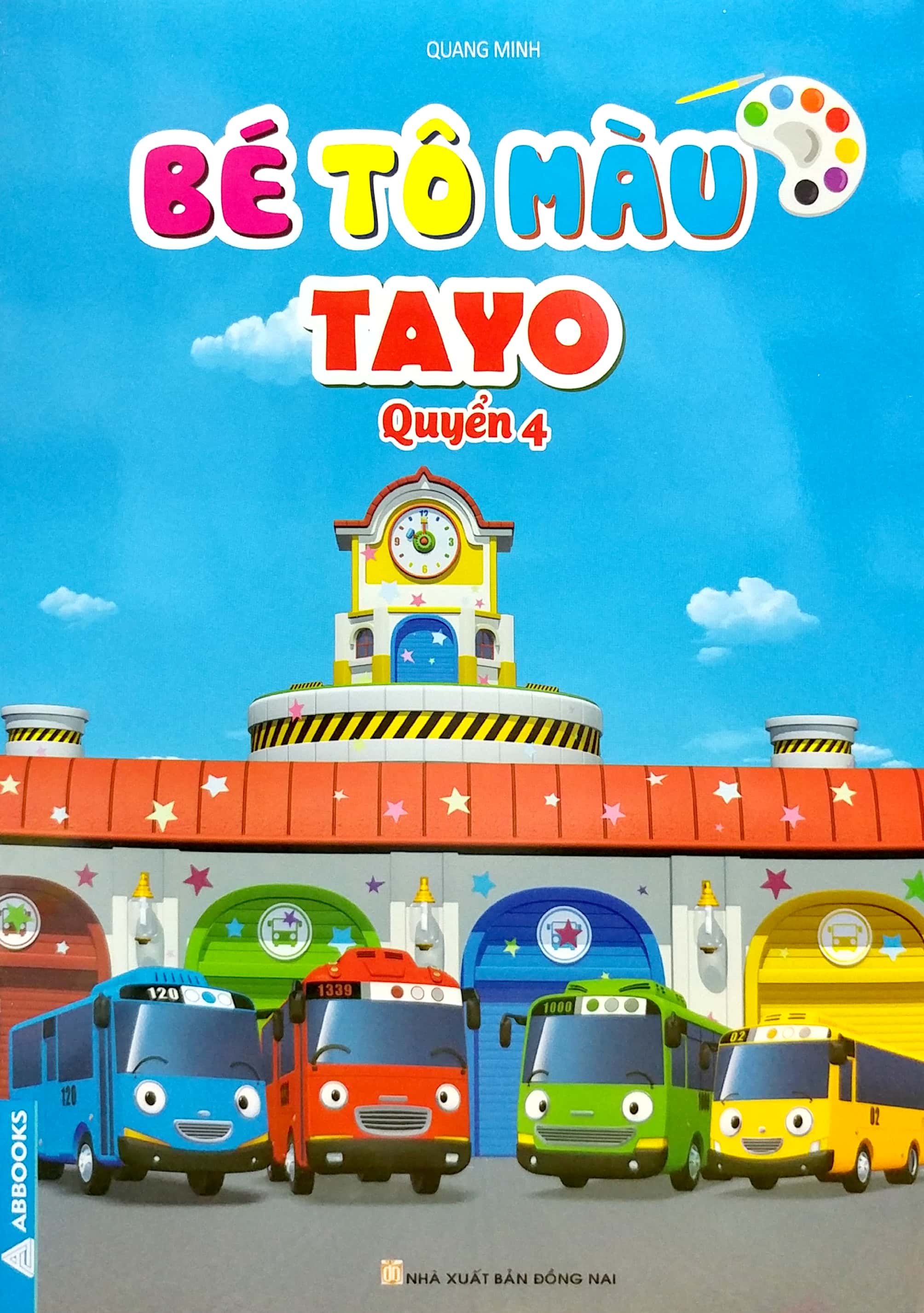 bộ bé tô màu tayo - quyển 4