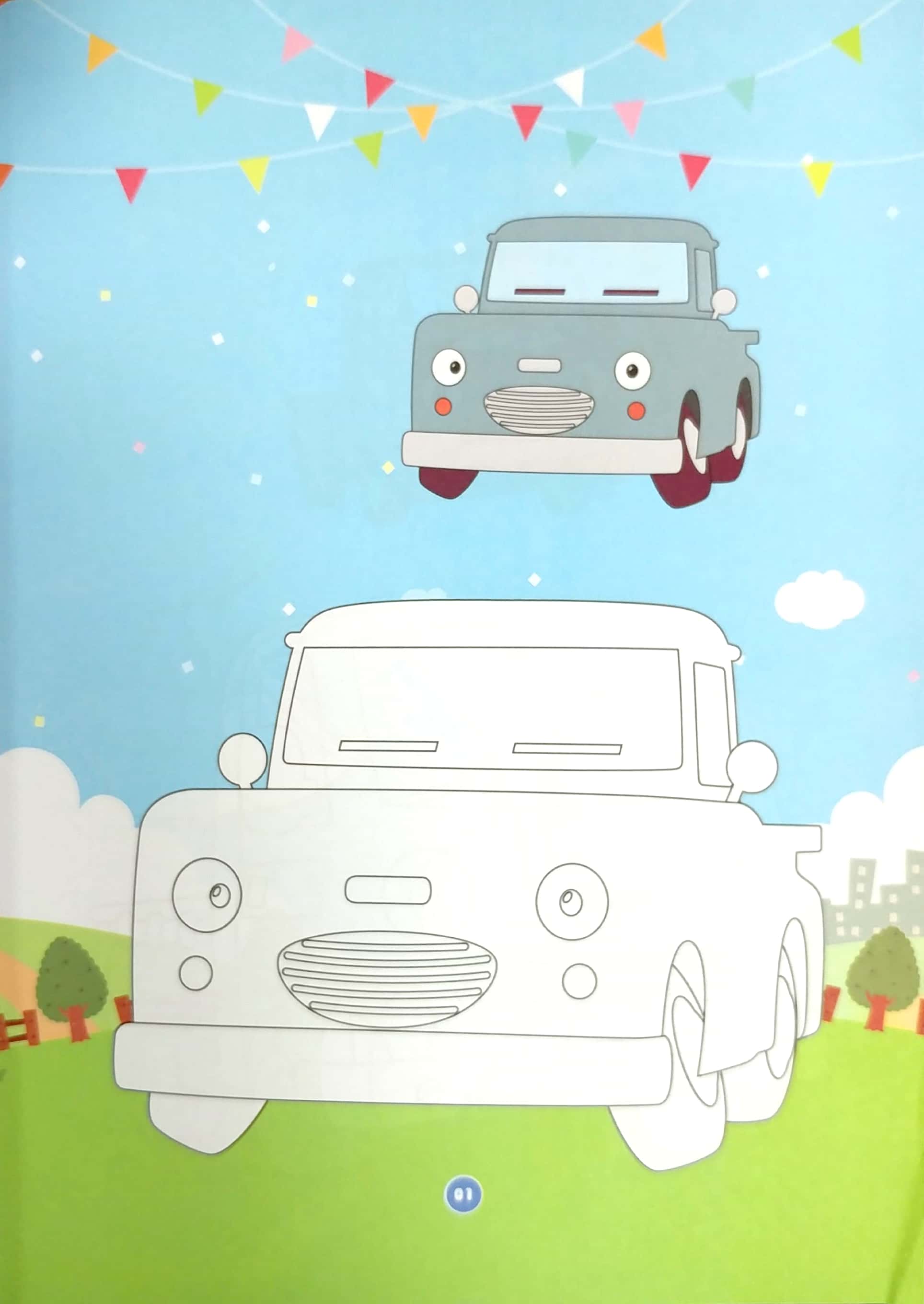 bộ bé tô màu tayo - quyển 4