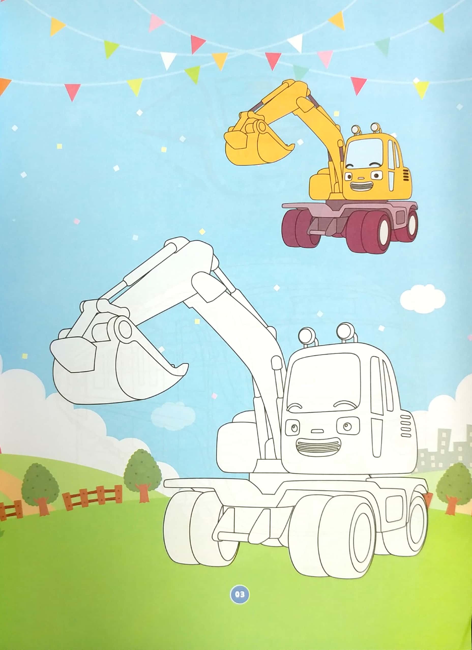 bộ bé tô màu tayo - quyển 4