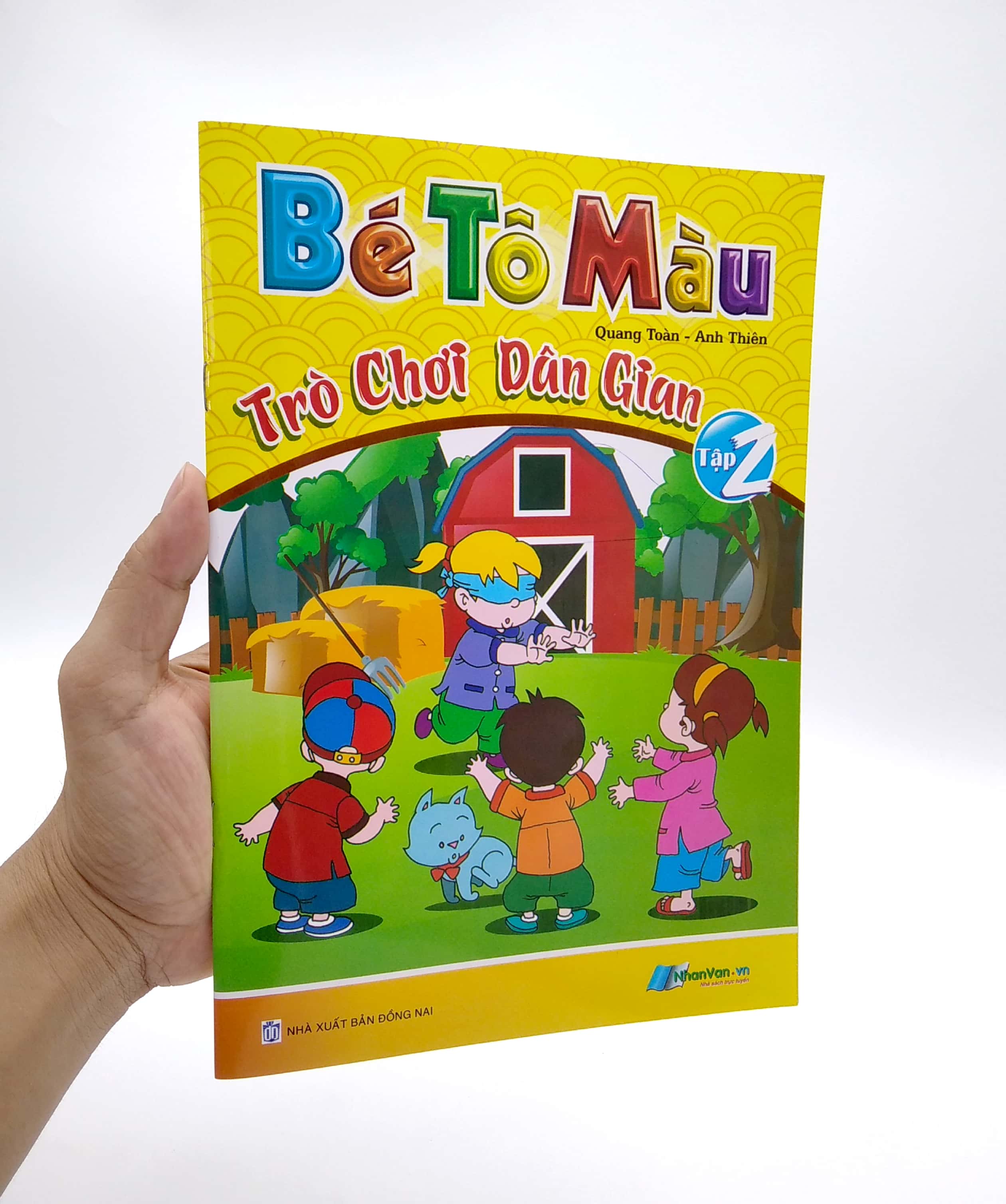 bộ bé tô màu trò chơi dân gian - tập 2