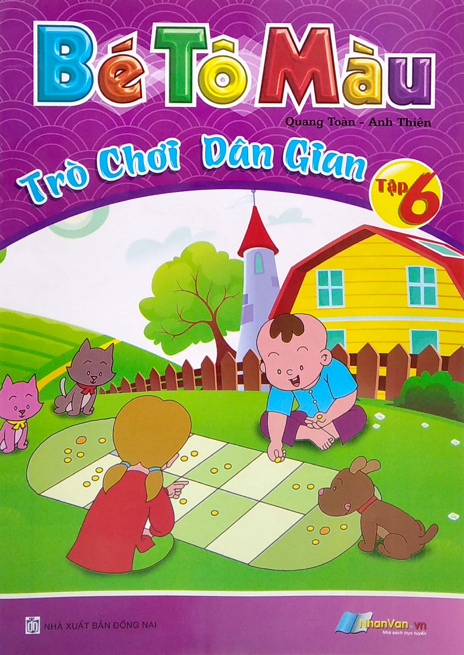 bộ bé tô màu - trò chơi dân gian - tập 6