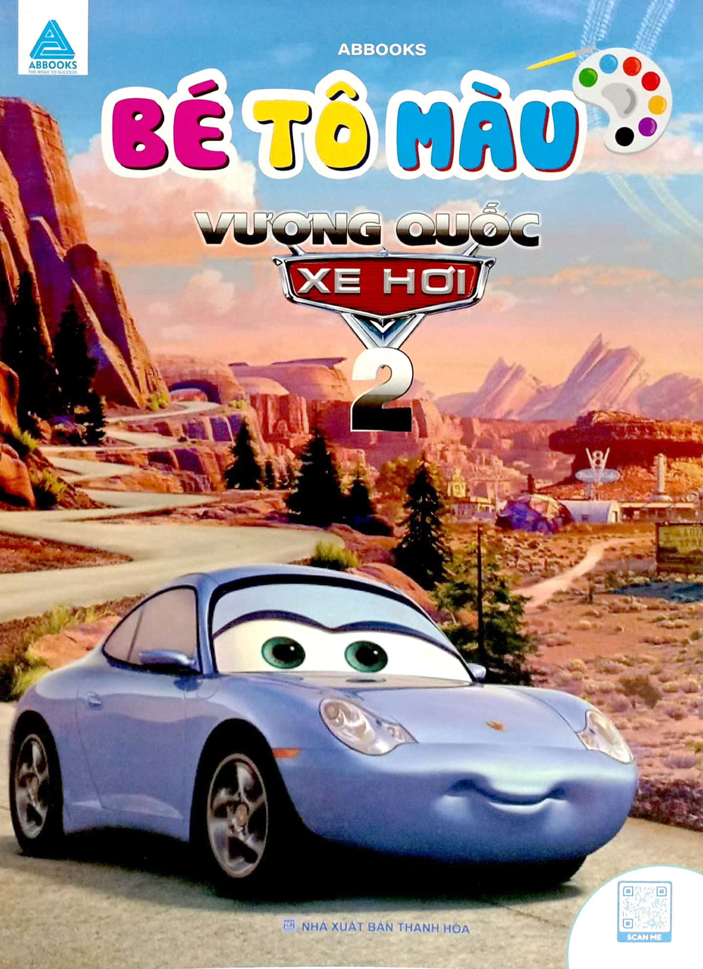 bộ bé tô màu - vương quốc xe hơi 2