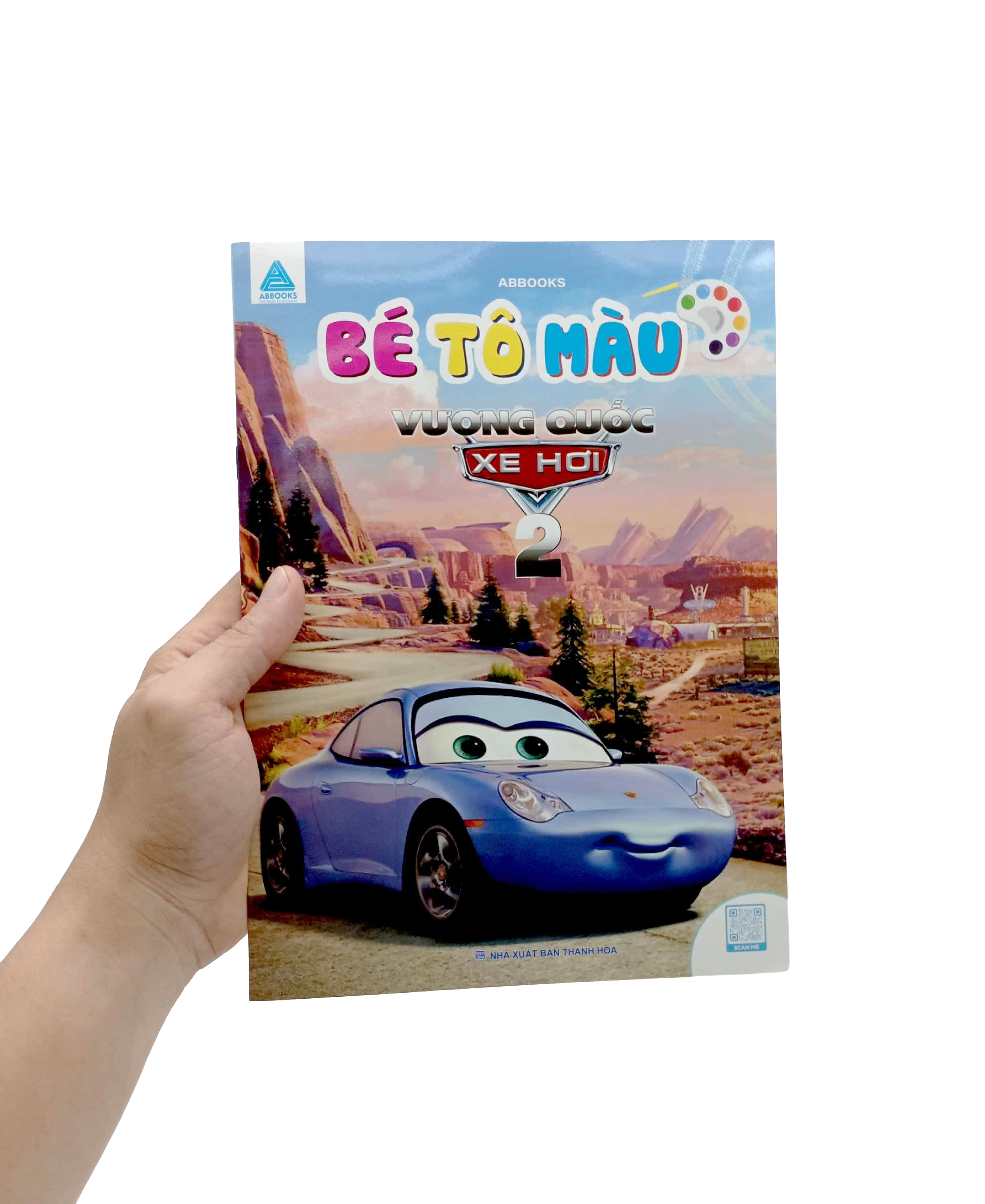 bộ bé tô màu - vương quốc xe hơi 2