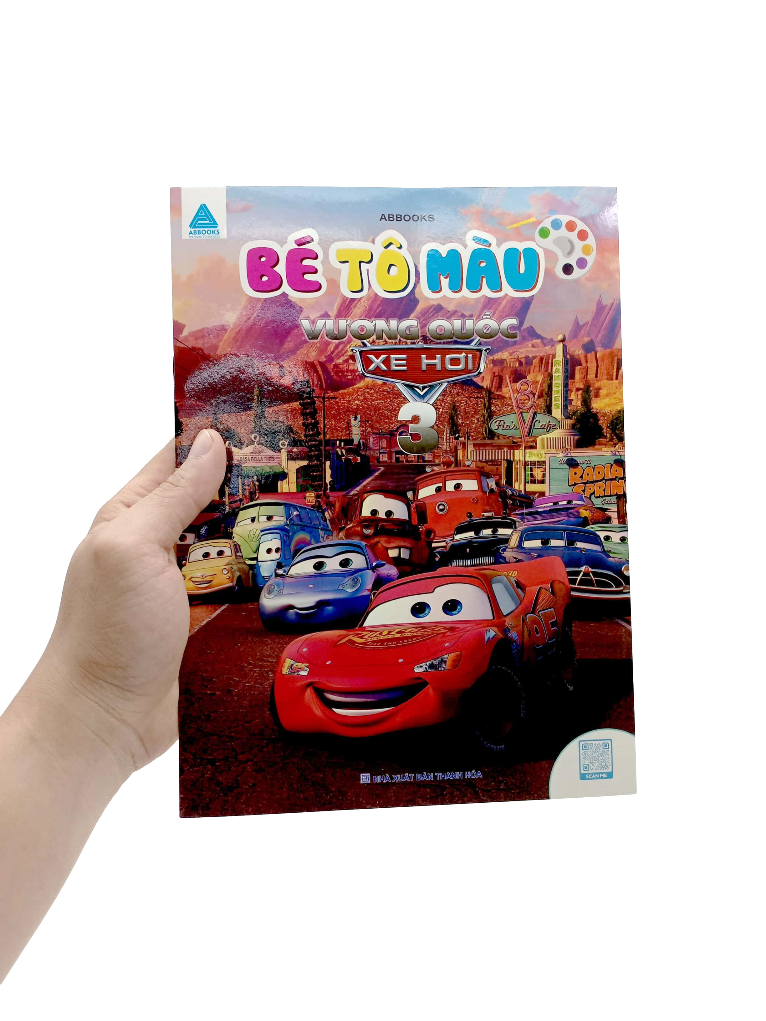 bộ bé tô màu - vương quốc xe hơi 3