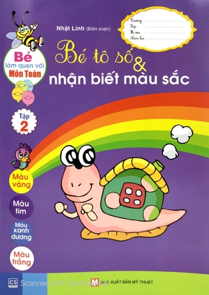 bộ bé tô số và nhận biết màu sắc quyển 2 - bé làm quen với môn toán