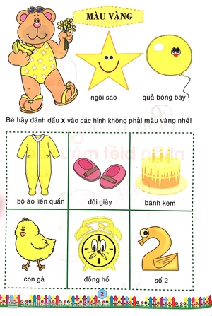 bộ bé tô số và nhận biết màu sắc quyển 2 - bé làm quen với môn toán