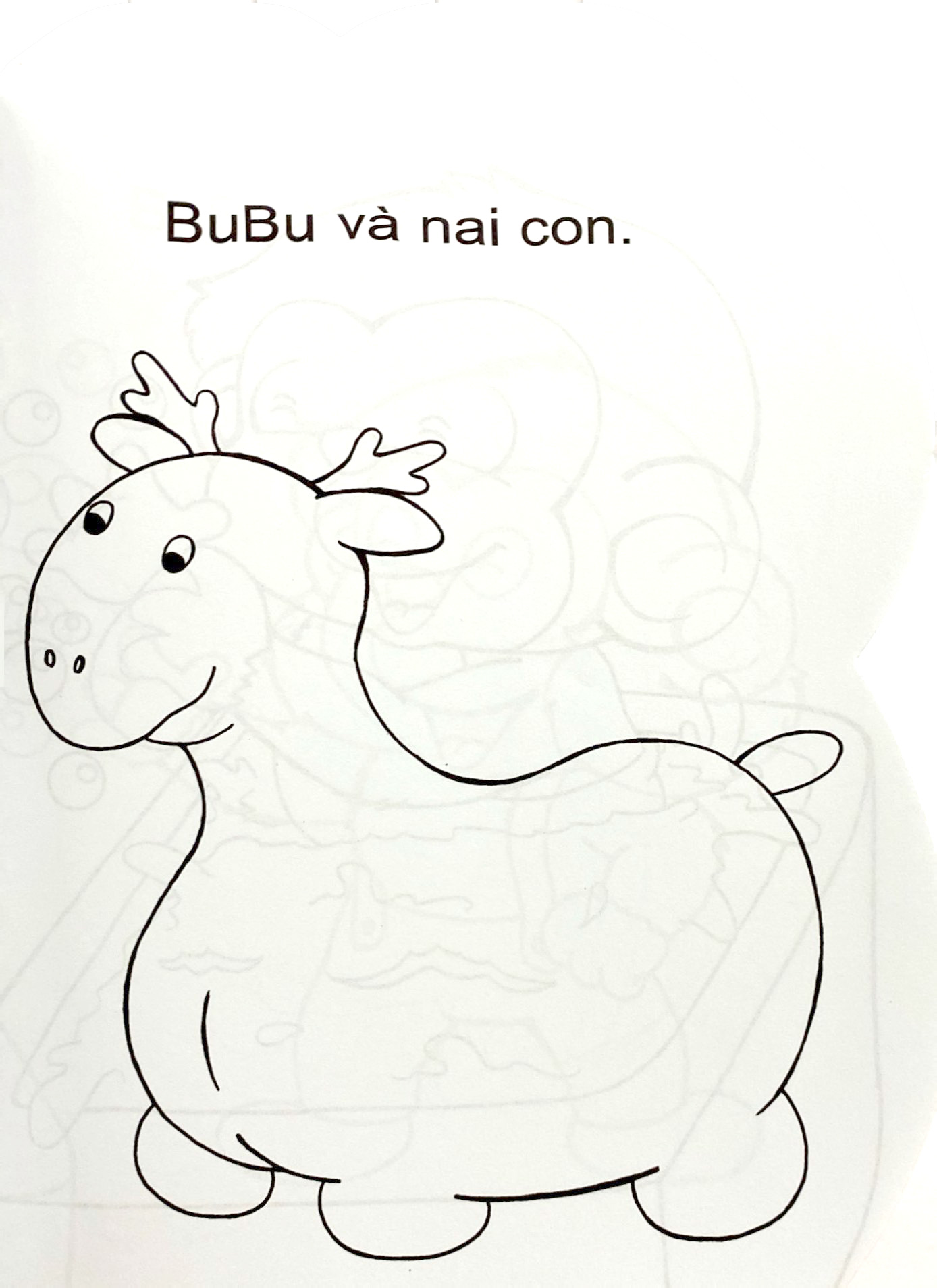 bộ bé tự học cùng bubu - tập tô màu 1 (tái bản)