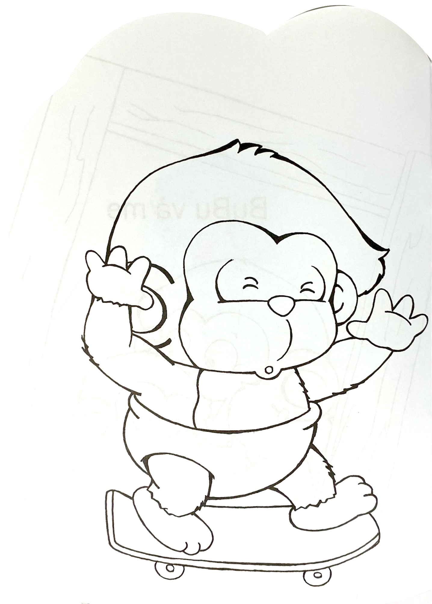 bộ bé tự học cùng bubu - tập tô màu 2 (tái bản)