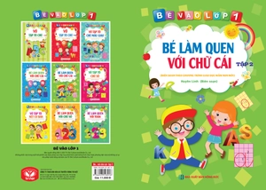 bộ bé vào lớp 1 - bé làm quen với chữ cái - tập 2