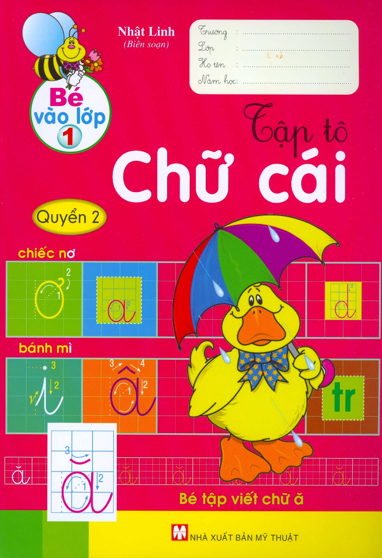 bộ bé vào lớp 1 - tập tô chữ cái - quyển 2