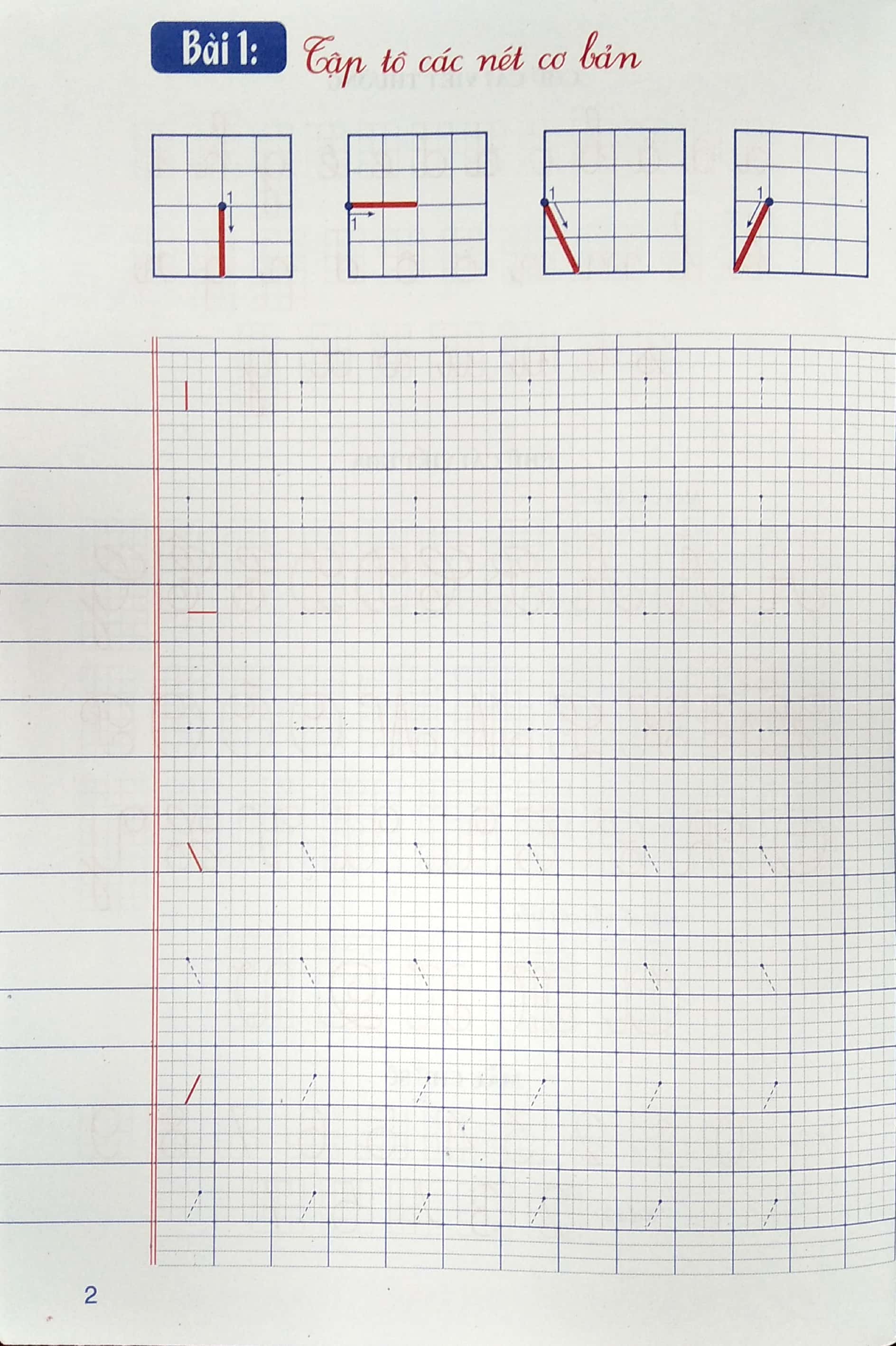 bộ bé vào lớp 1 - vở ô li - quyển 1 (dành cho bé 5-6 tuổi)