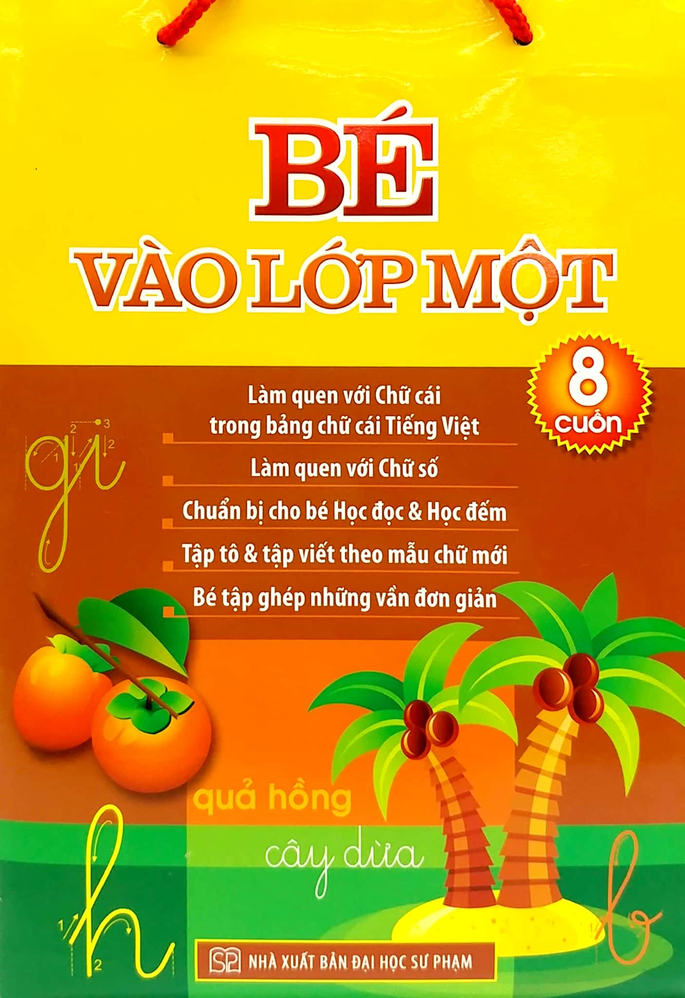 bộ bé vào lớp một (bộ túi 8 cuốn)