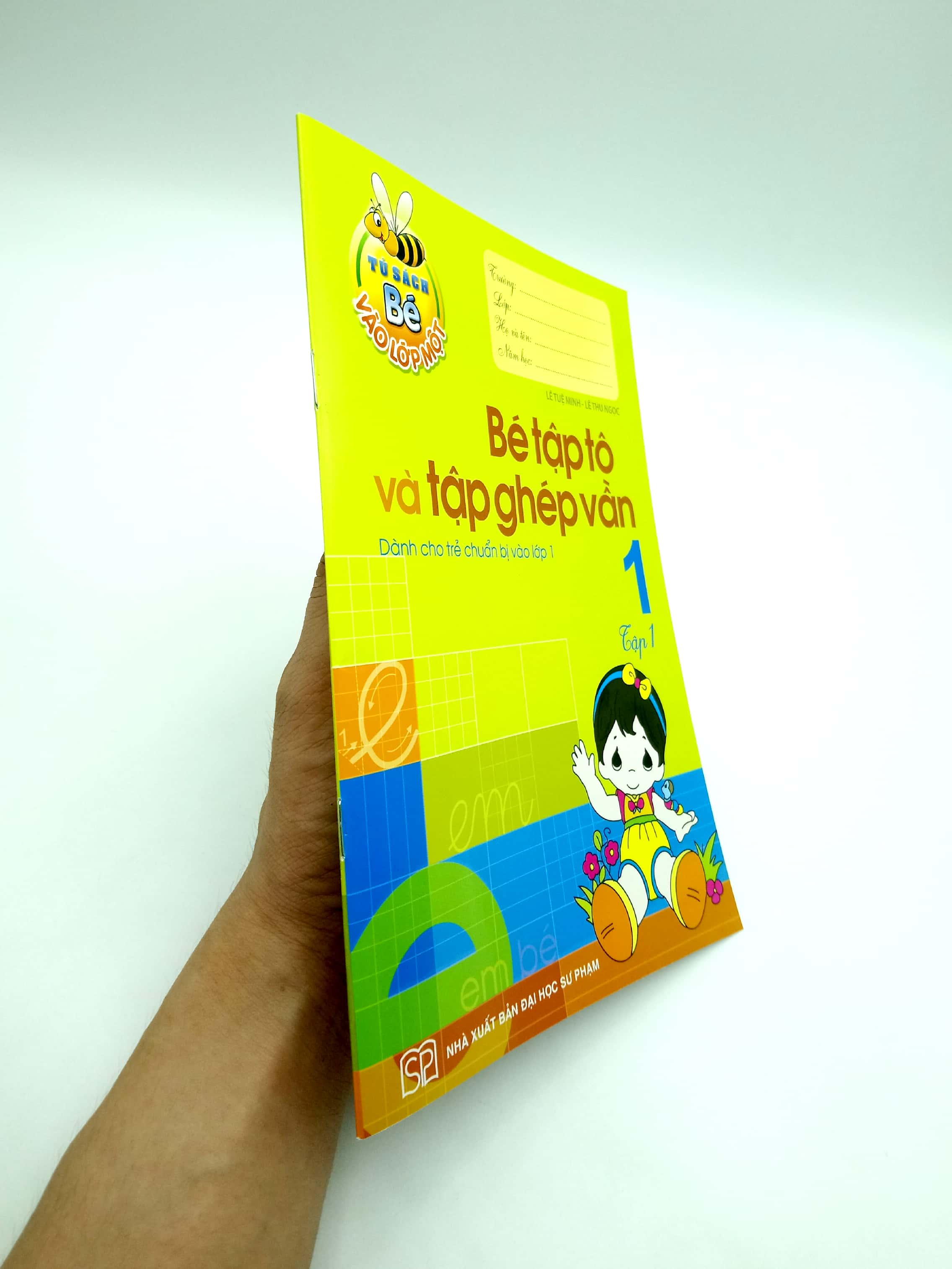bộ bé vào lớp một - tập tô tập ghép vần tập 1