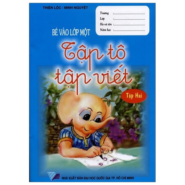 bộ bé vào lớp một - tập tô tập viết (tập 2)