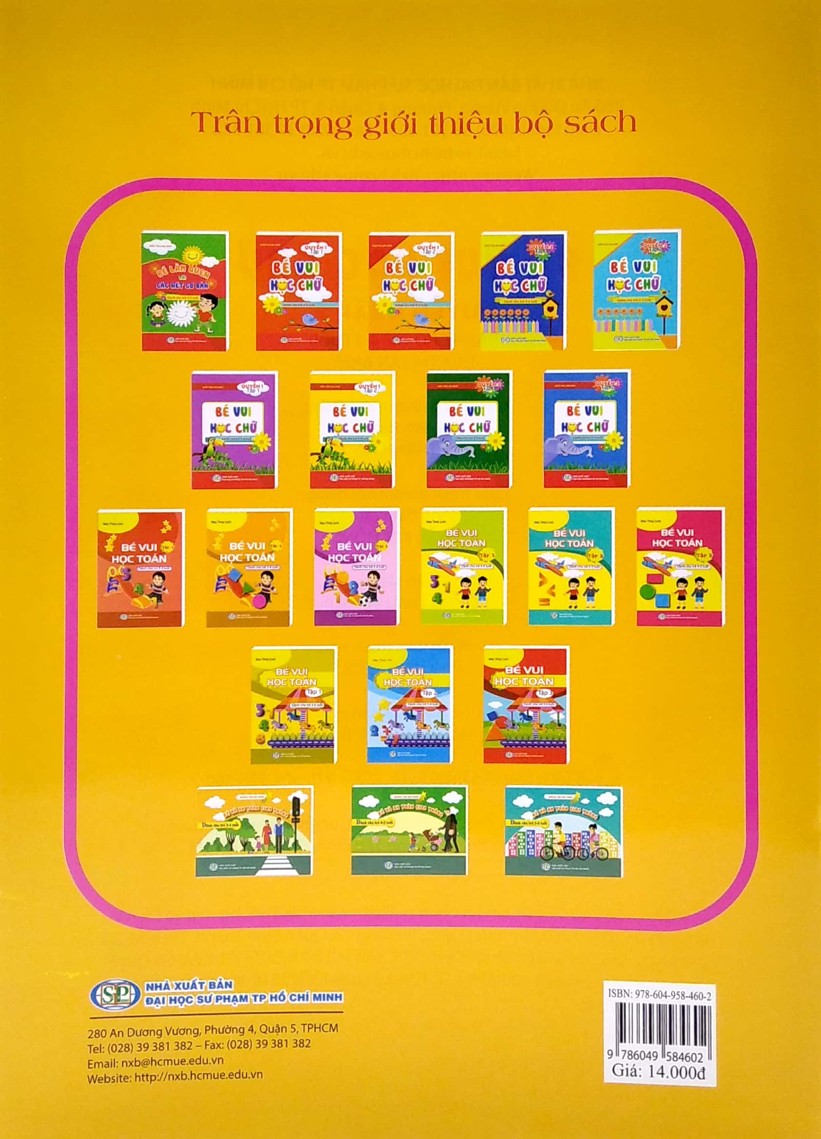 bộ bé vui học chữ - dành cho trẻ 4 - 5 tuổi - quyển 1 - tập 2