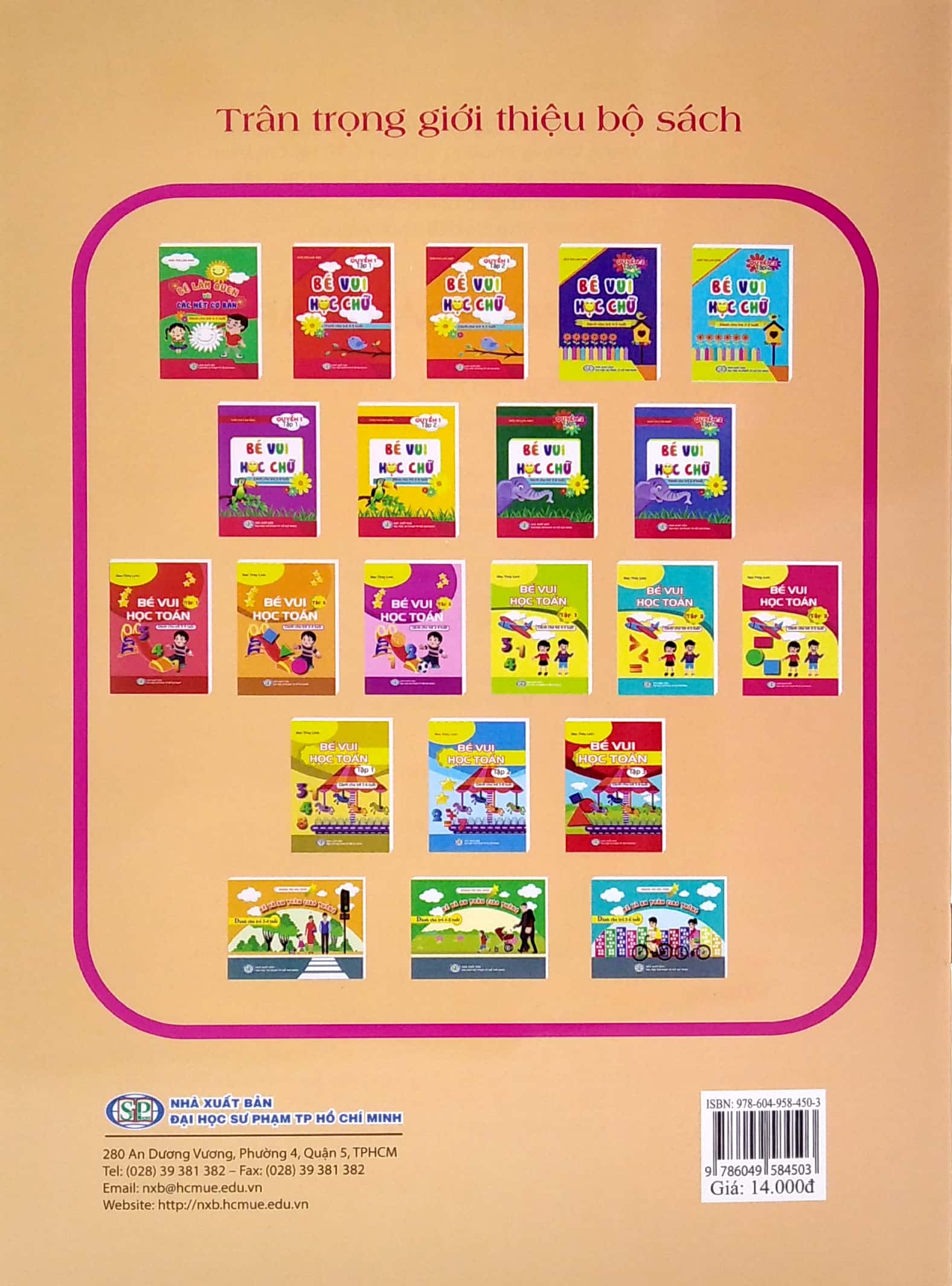 bộ bé vui học toán - dành cho trẻ 3-4 tuổi - tập 2