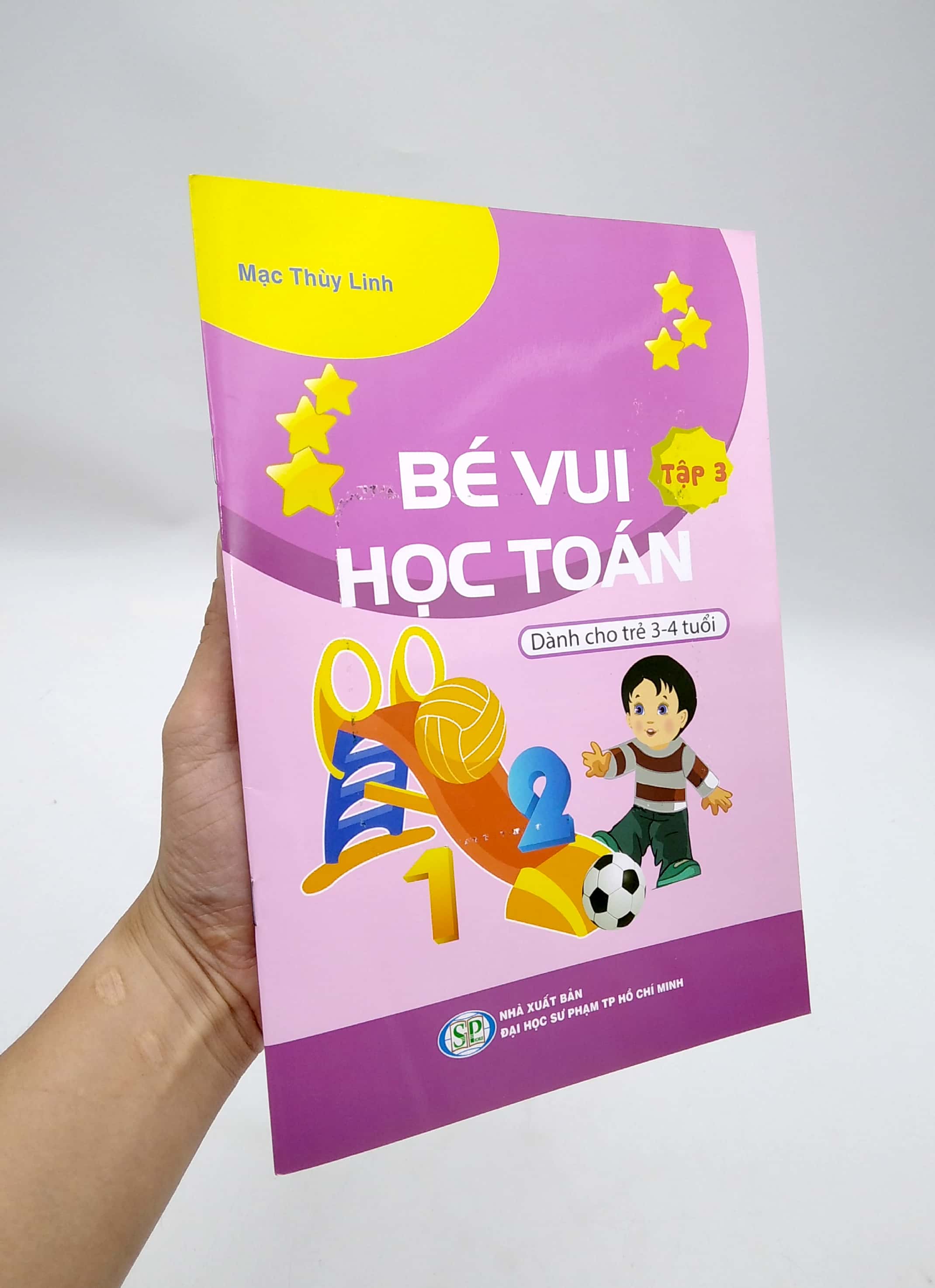 bộ bé vui học toán - dành cho trẻ 3-4 tuổi - tập 3