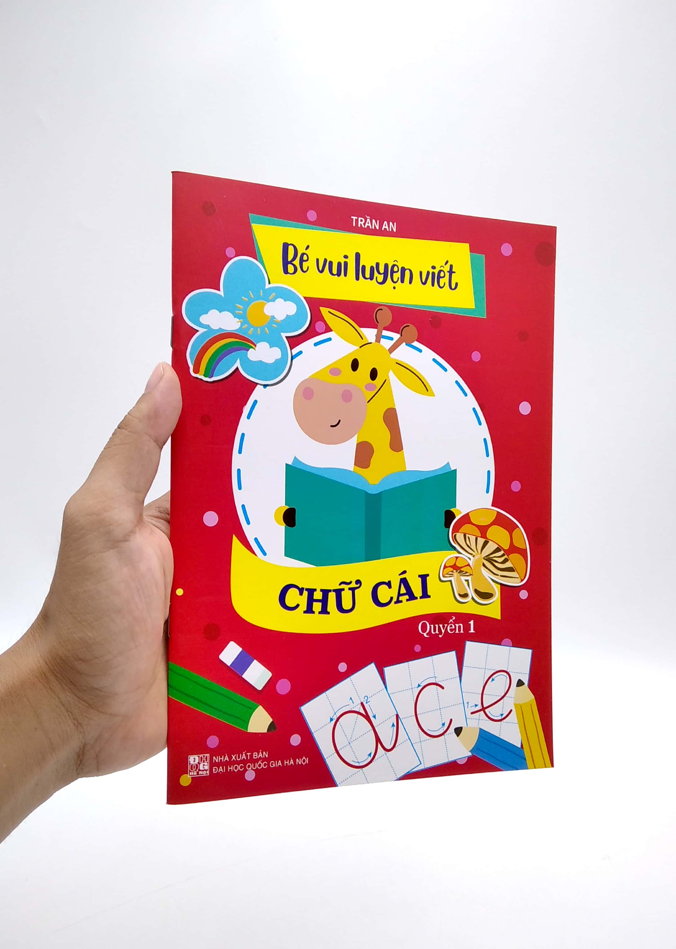 bộ bé vui luyện viết chữ cái - quyển 1