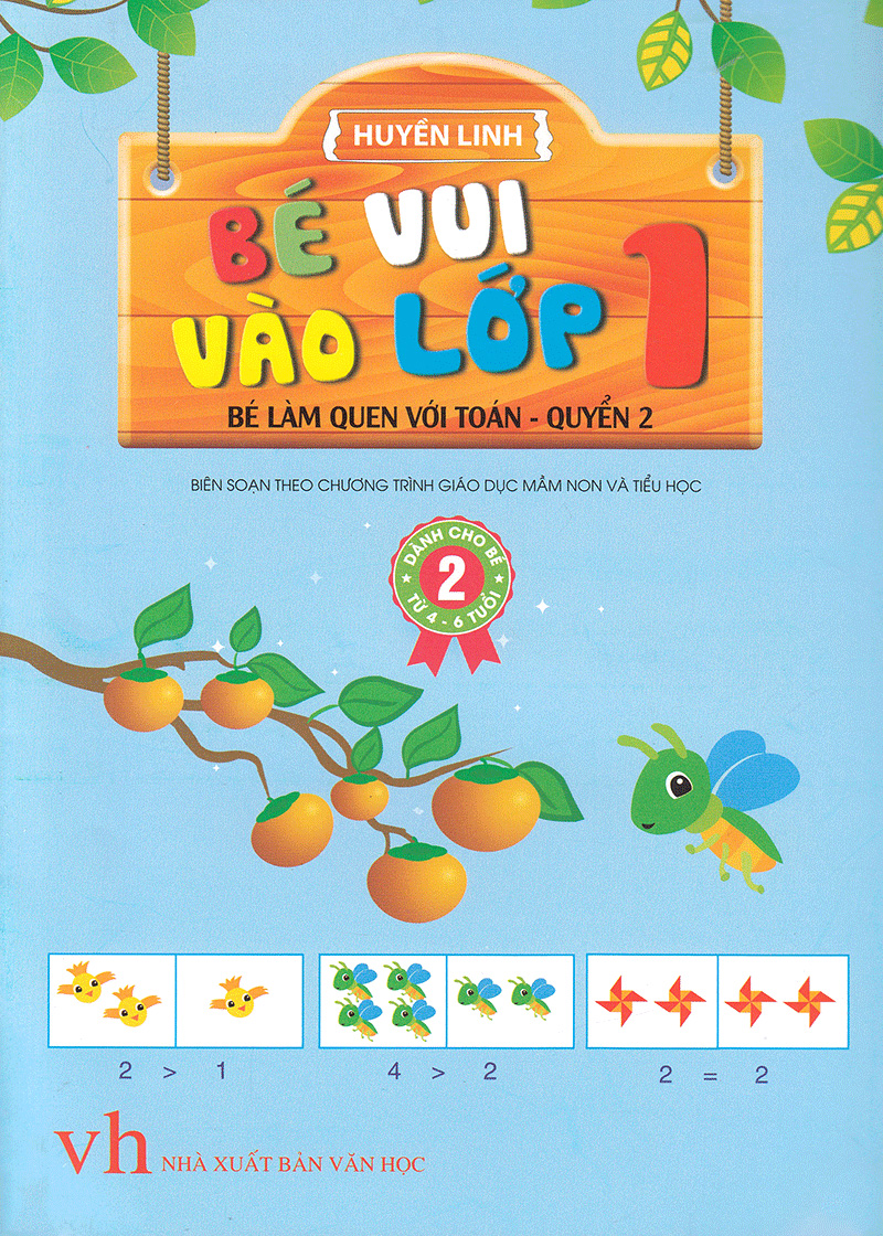 bộ bé vui vào lớp 1 - bé làm quen với toán (quyển 2)