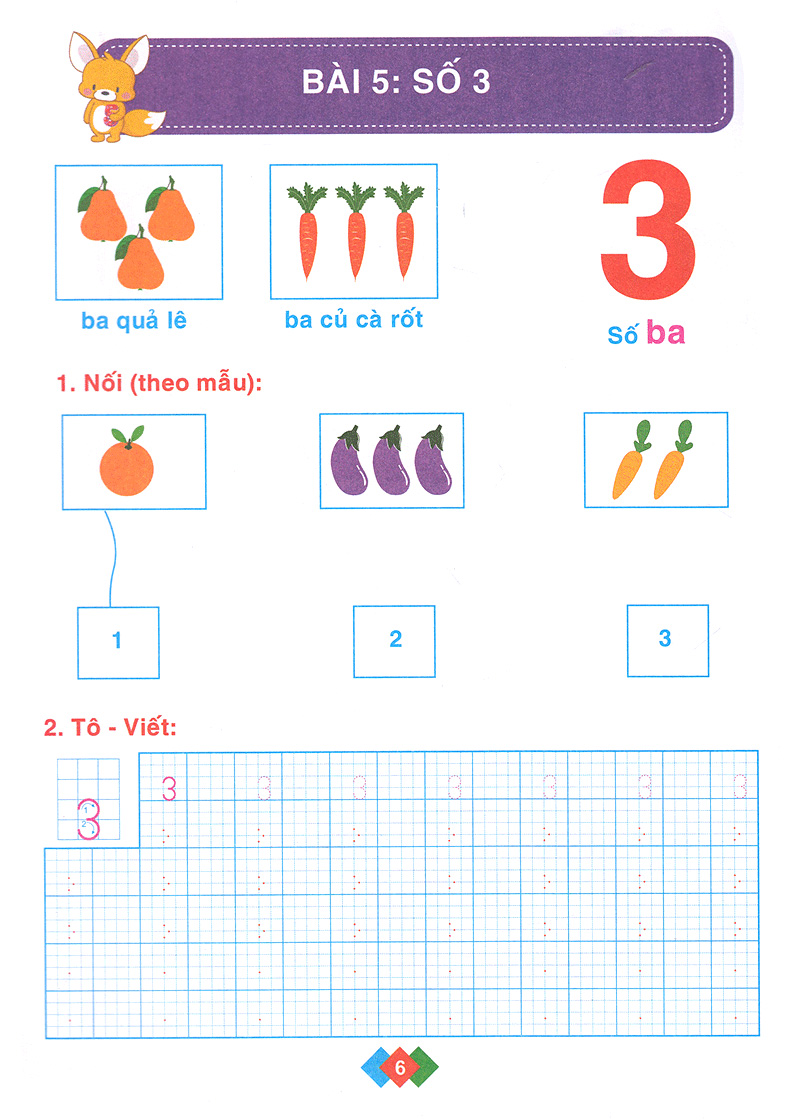 bộ bé vui vào lớp 1 - bé làm quen với toán (quyển 2)