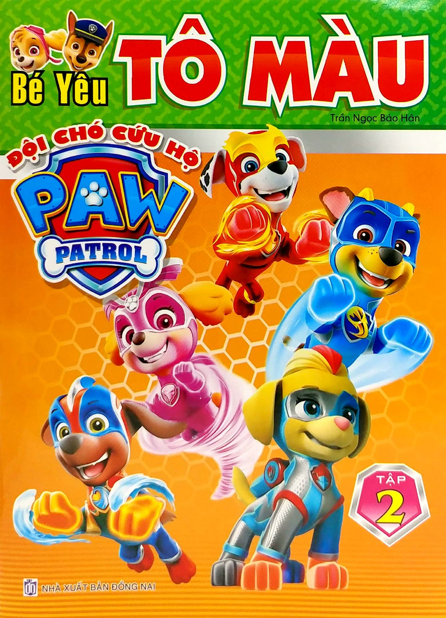 bộ bé yêu tô màu - đội chó cứu hộ paw patrol - tập 2