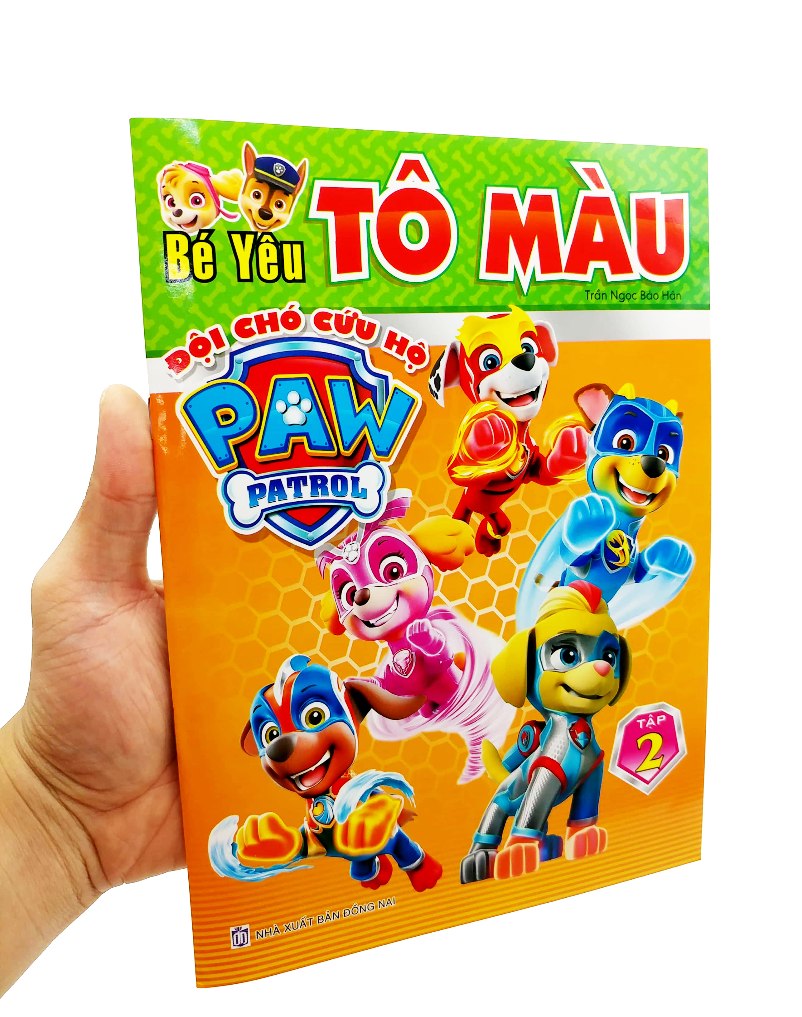 bộ bé yêu tô màu - đội chó cứu hộ paw patrol - tập 2