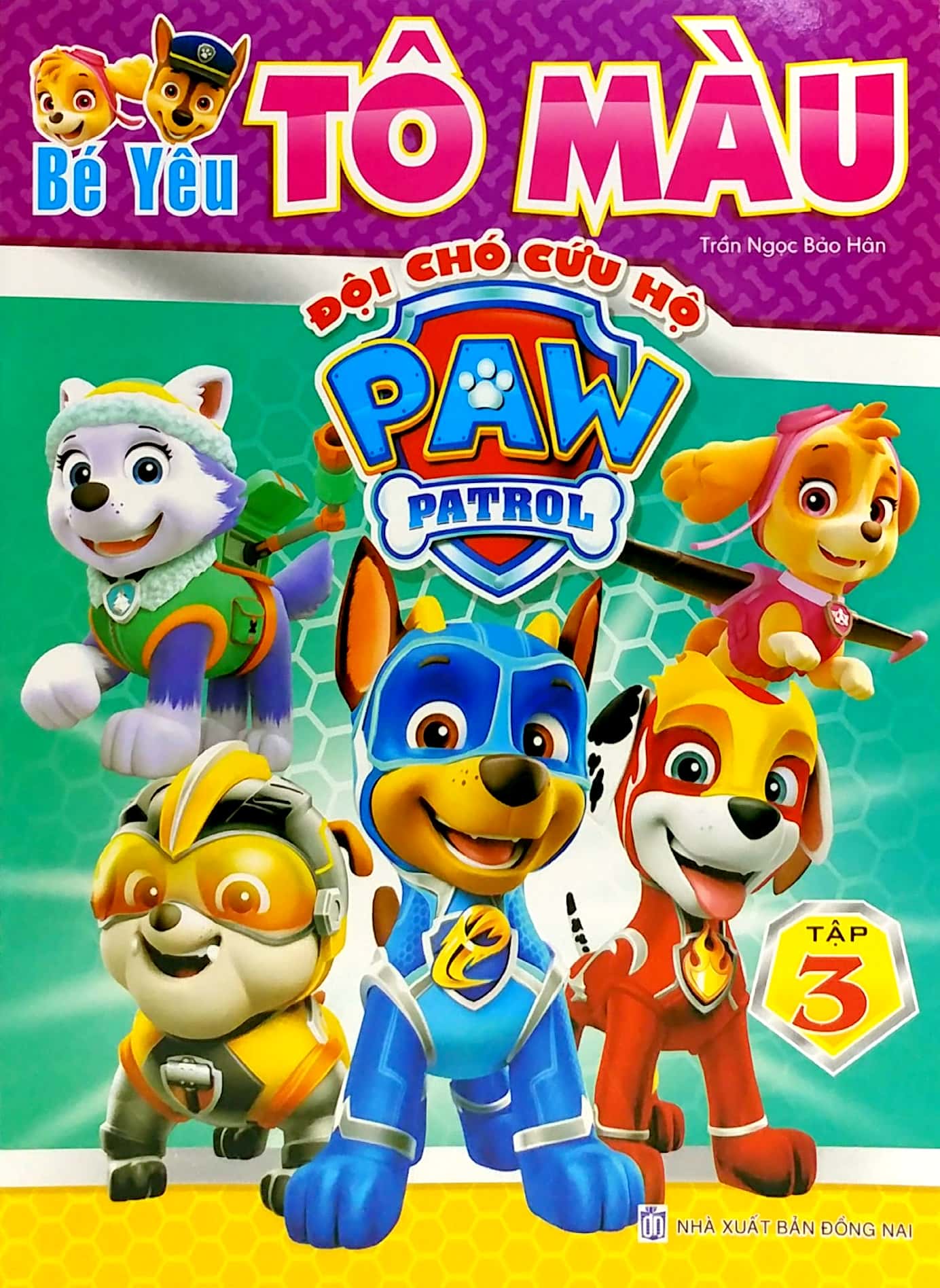 bộ bé yêu tô màu - đội chó cứu hộ paw patrol - tập 3