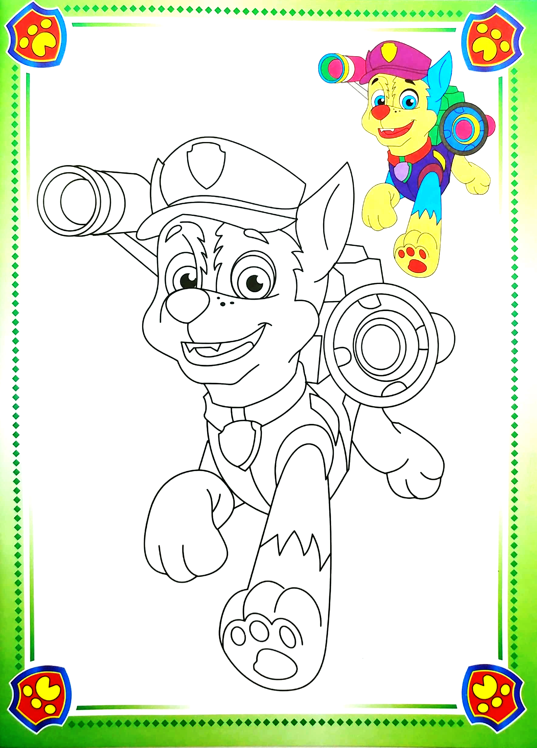 bộ bé yêu tô màu - đội chó cứu hộ paw patrol - tập 3