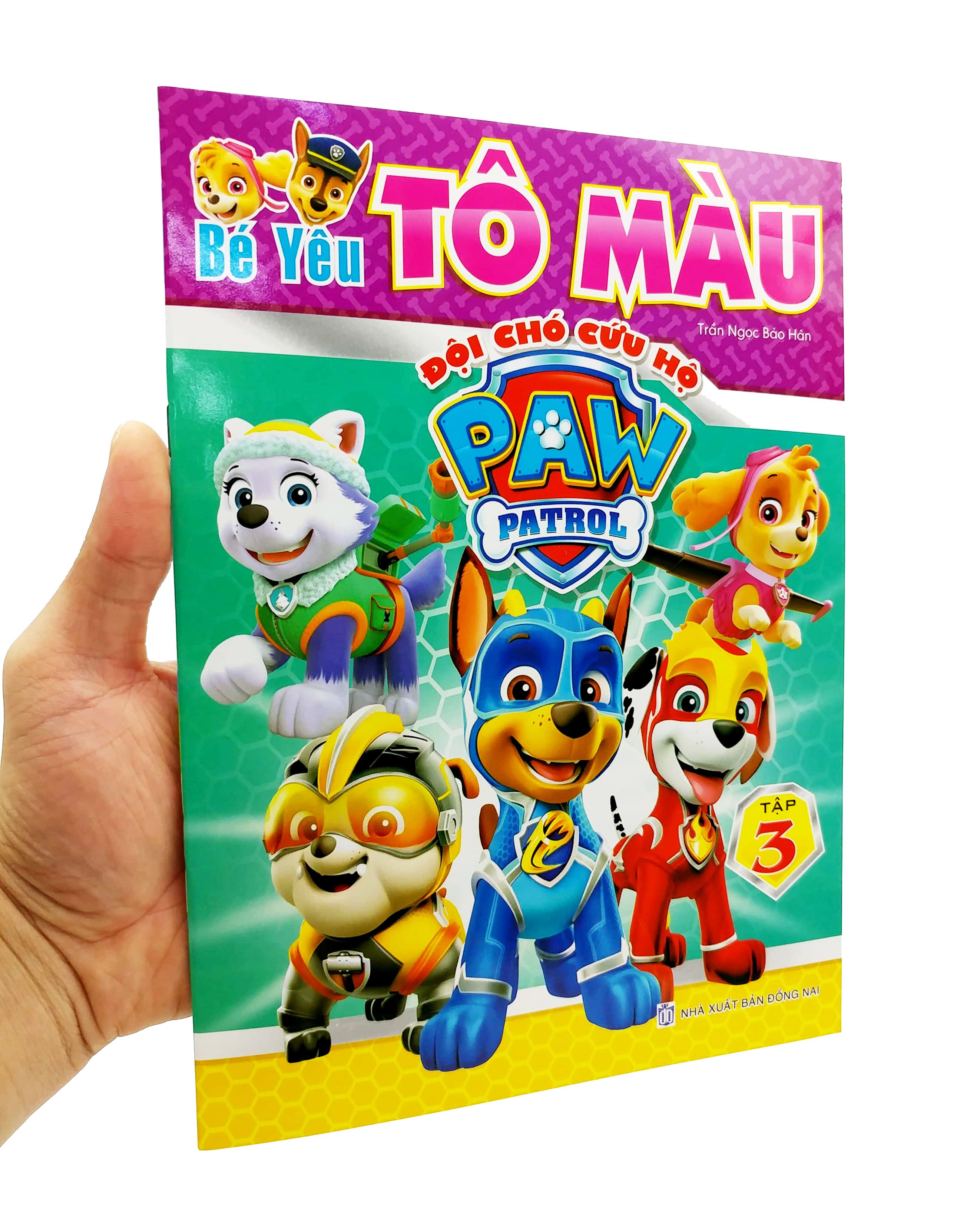 bộ bé yêu tô màu - đội chó cứu hộ paw patrol - tập 3