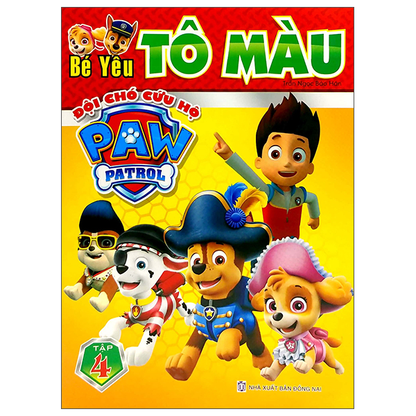 bộ bé yêu tô màu - đội chó cứu hộ paw patrol - tập 4