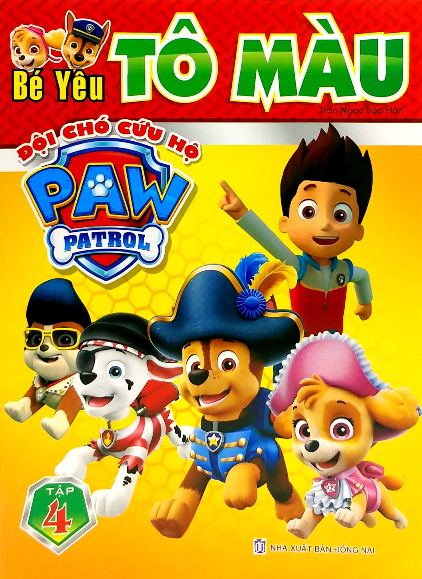 bộ bé yêu tô màu - đội chó cứu hộ paw patrol - tập 4