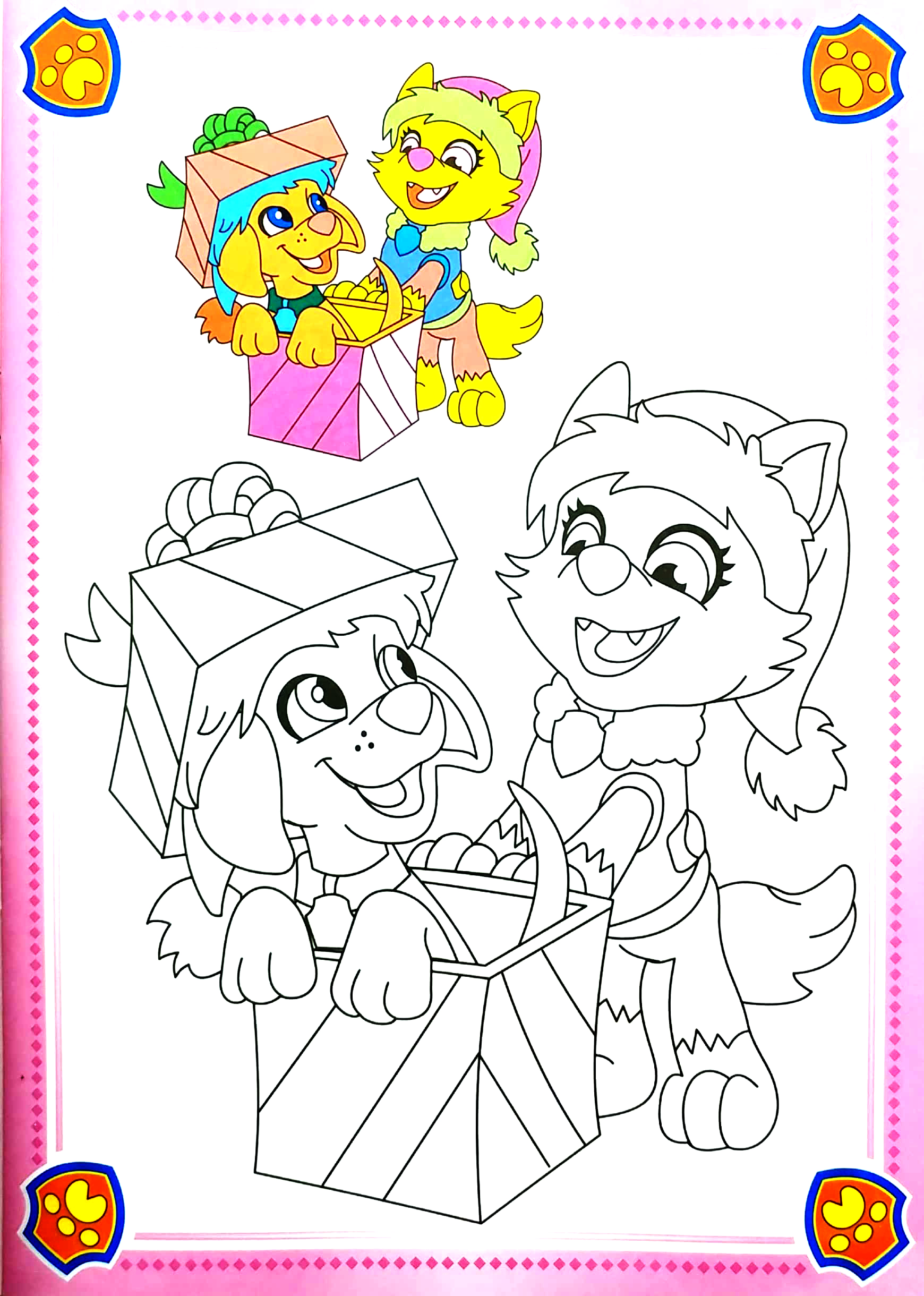 bộ bé yêu tô màu - đội chó cứu hộ paw patrol - tập 4