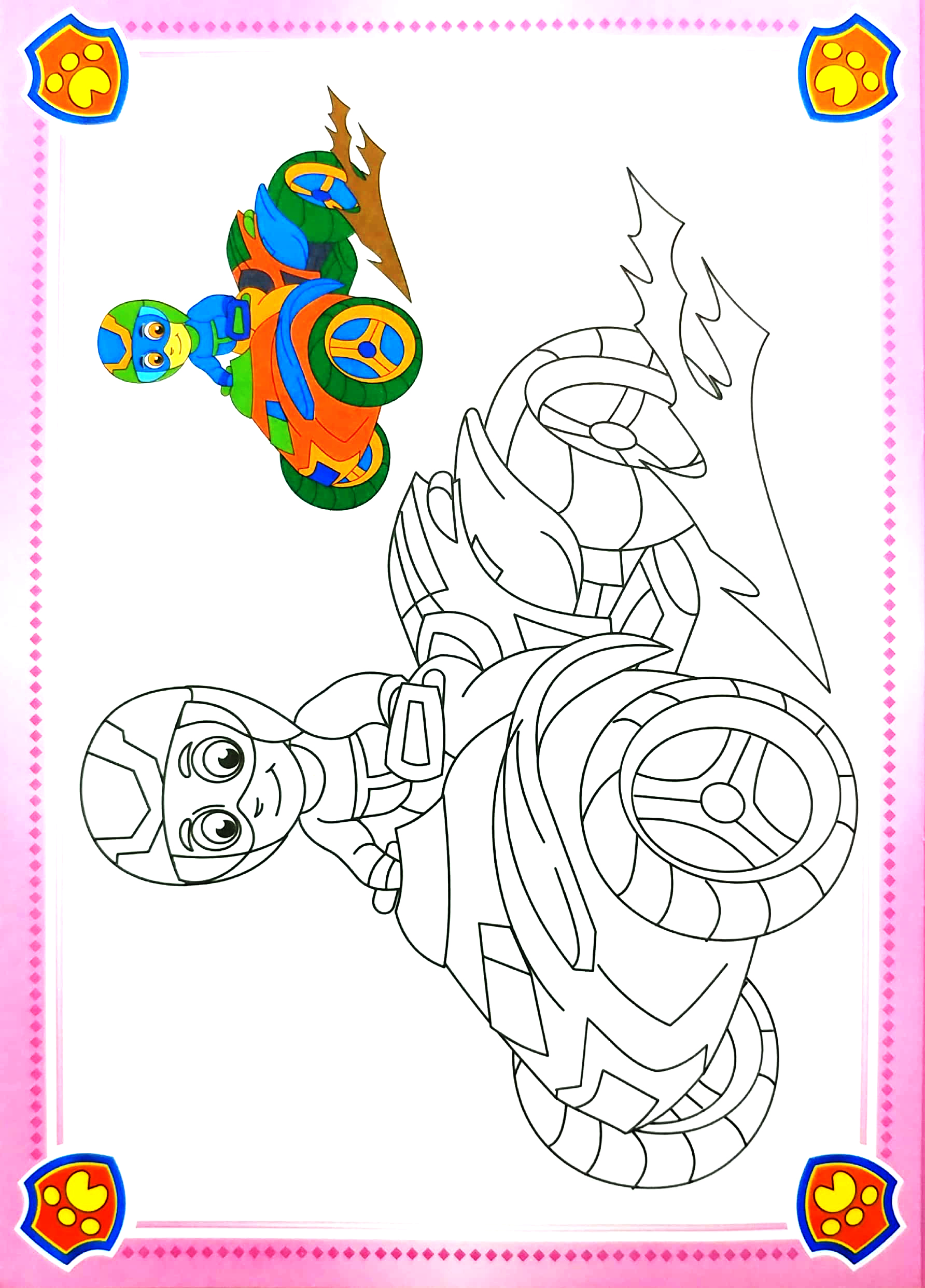 bộ bé yêu tô màu - đội chó cứu hộ paw patrol - tập 4