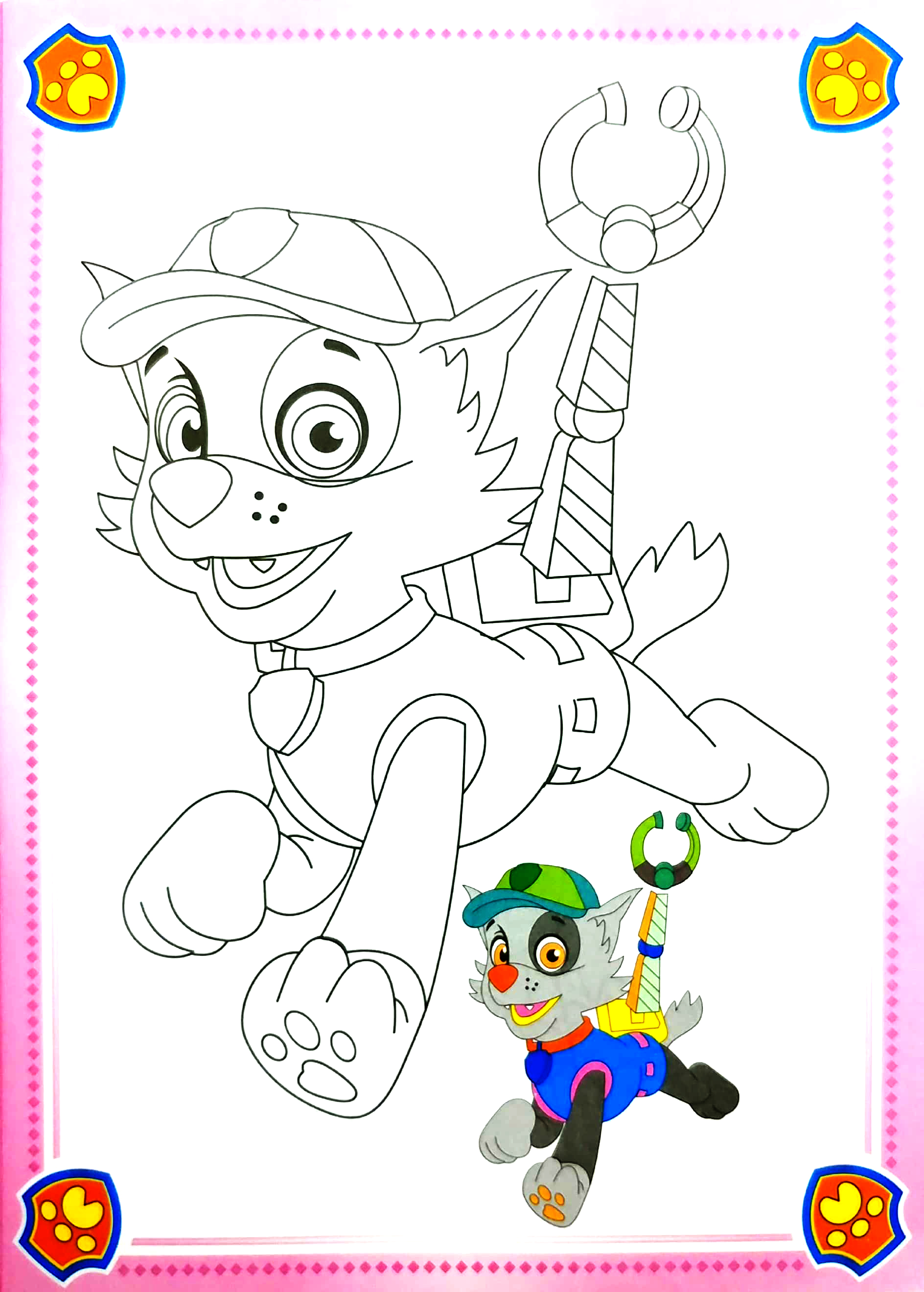 bộ bé yêu tô màu - đội chó cứu hộ paw patrol - tập 4