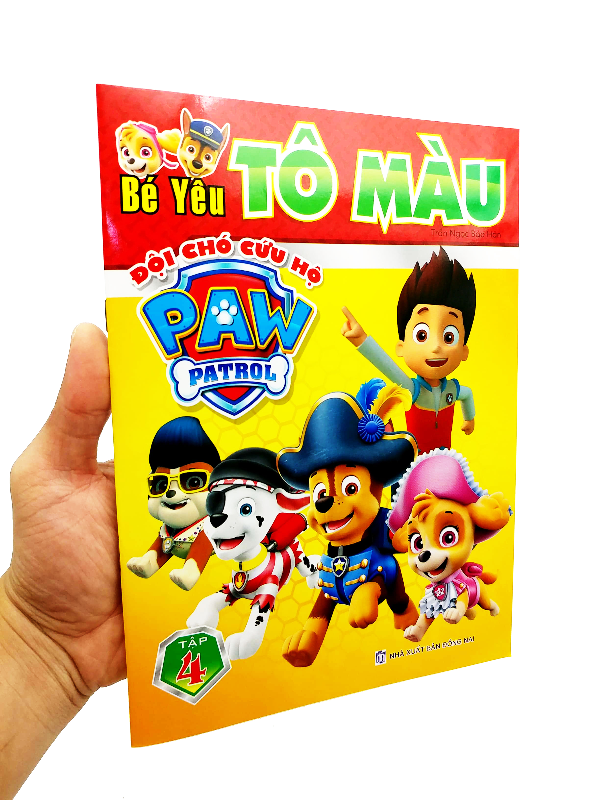 bộ bé yêu tô màu - đội chó cứu hộ paw patrol - tập 4