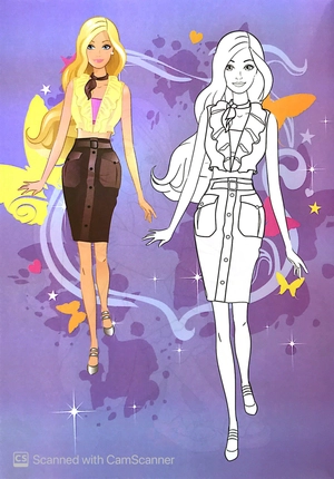 bộ beauty - tô màu công chúa (tập 6)