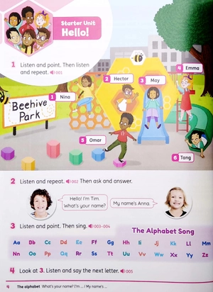 bộ beehive level 1: student book with online practice