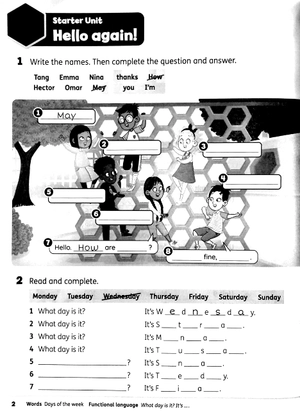 bộ beehive level 2: workbook