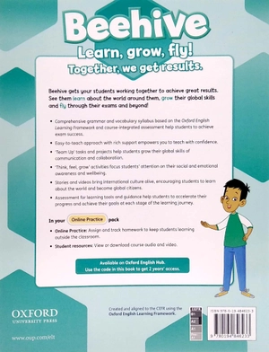 bộ beehive level 5: student book with online practice