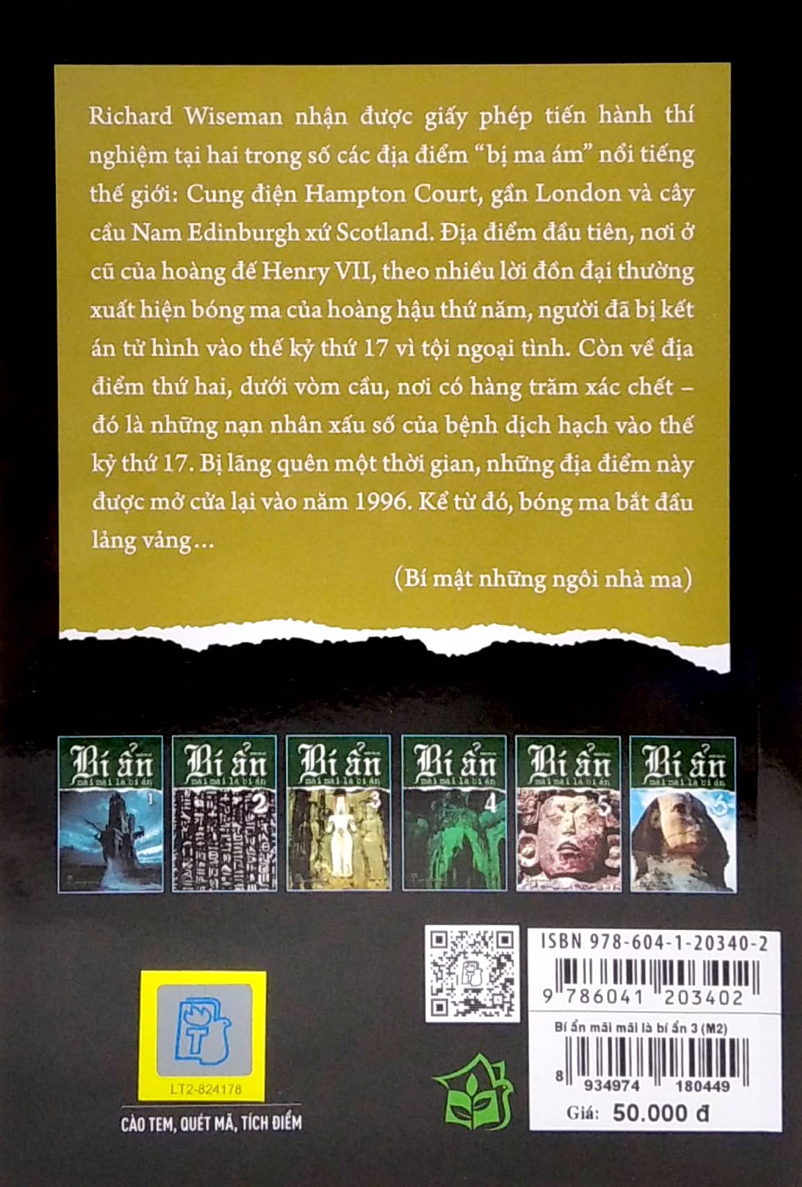 bộ bí ẩn mãi mãi là bí ẩn 03 (tái bản 2022)