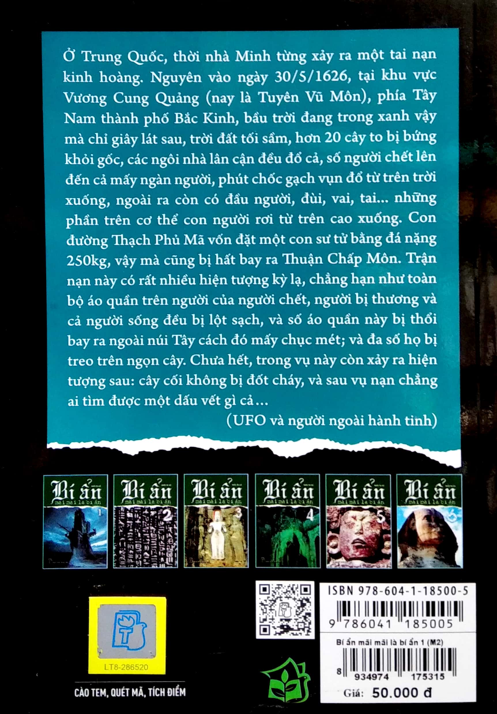 bộ bí ẩn mãi mãi là bí ẩn - tập 1