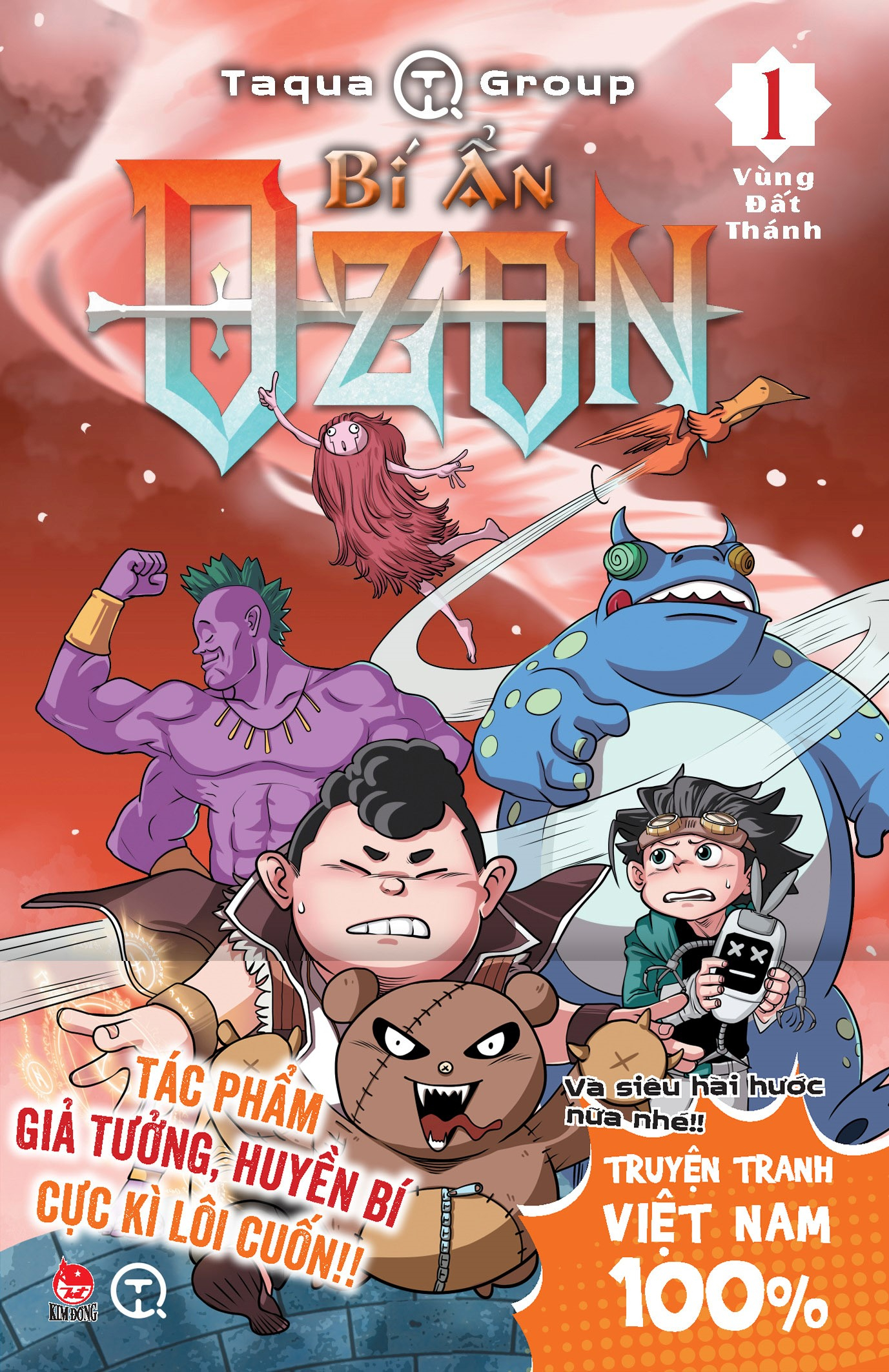 bộ bí ẩn ozon - tập 1 - vùng đất thánh - tặng kèm obi + bảng sticker