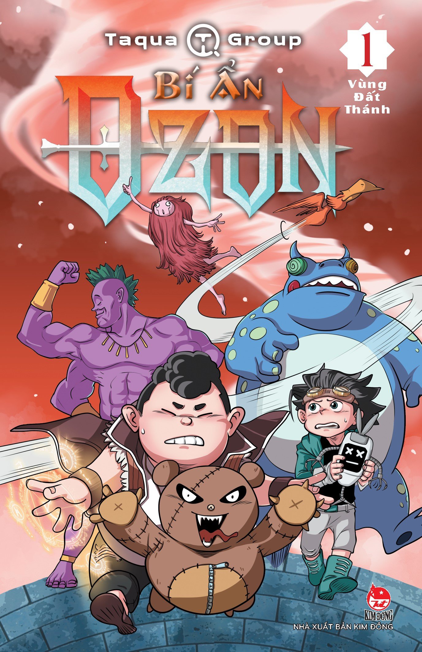 bộ bí ẩn ozon - tập 1 - vùng đất thánh - tặng kèm obi + bảng sticker