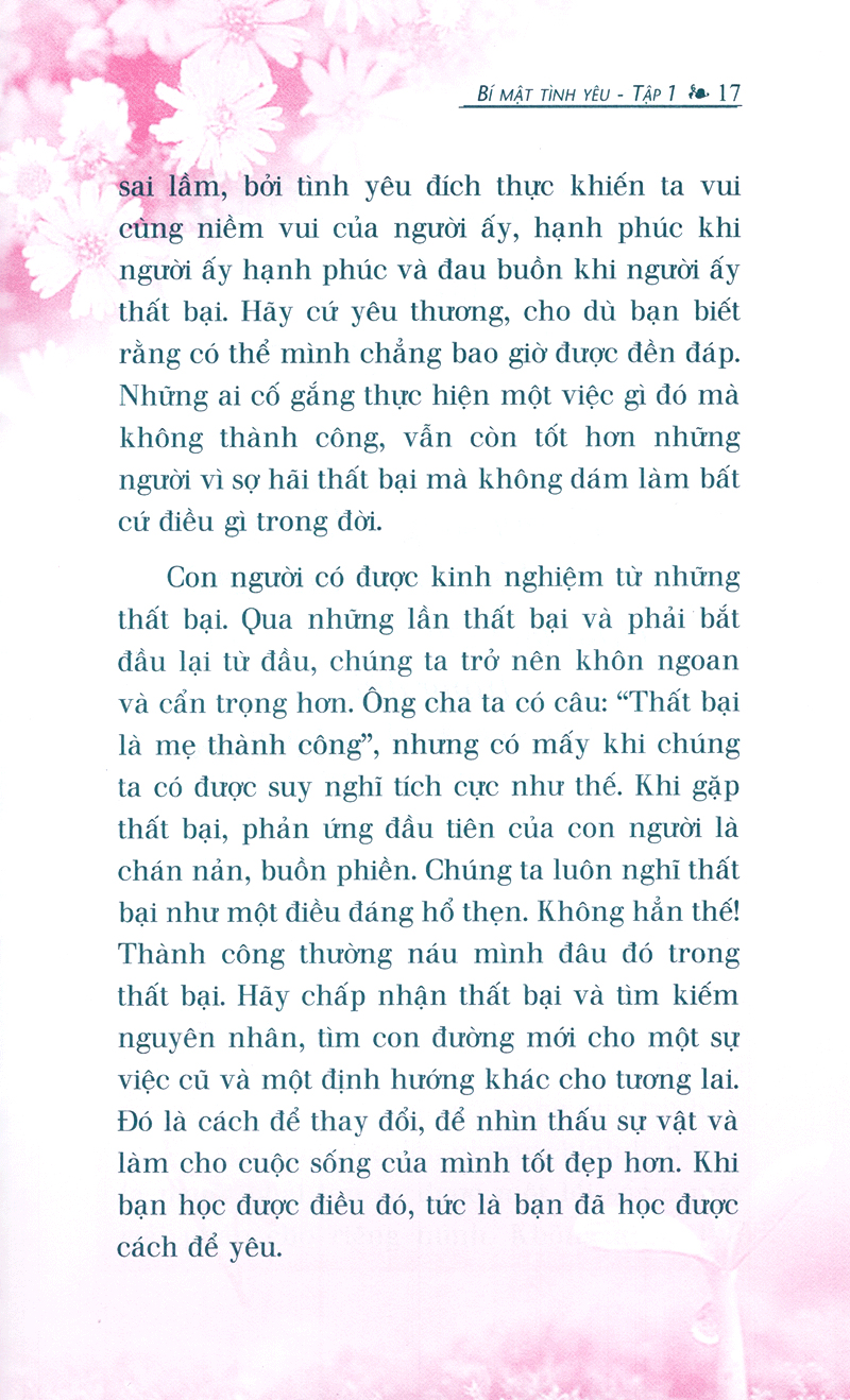 bộ bí mật tình yêu 1 (tái bản)
