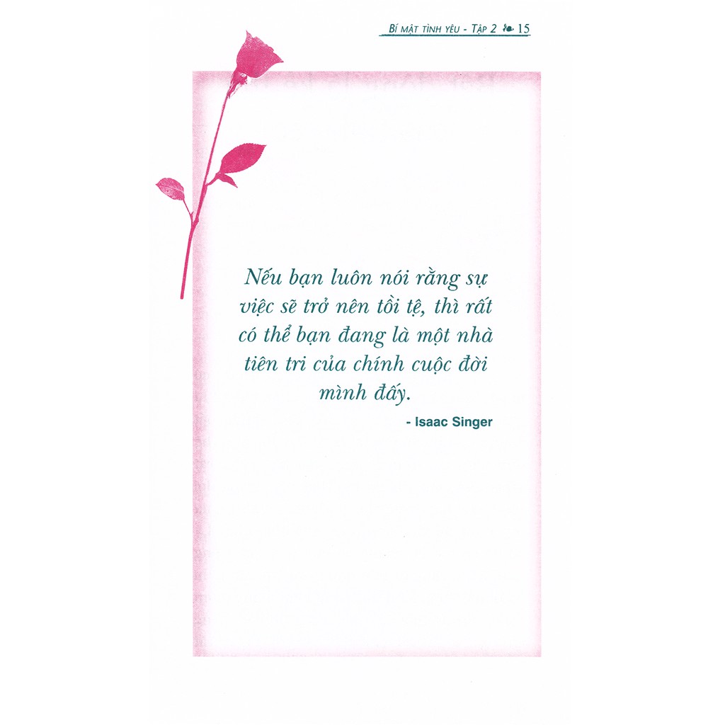 bộ bí mật tình yêu 2 (tái bản)