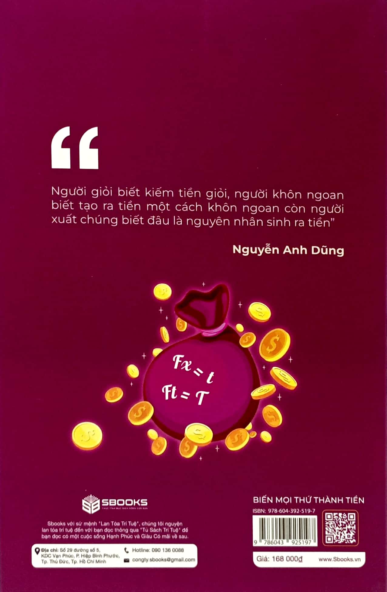 bộ biến mọi thứ thành tiền - make money