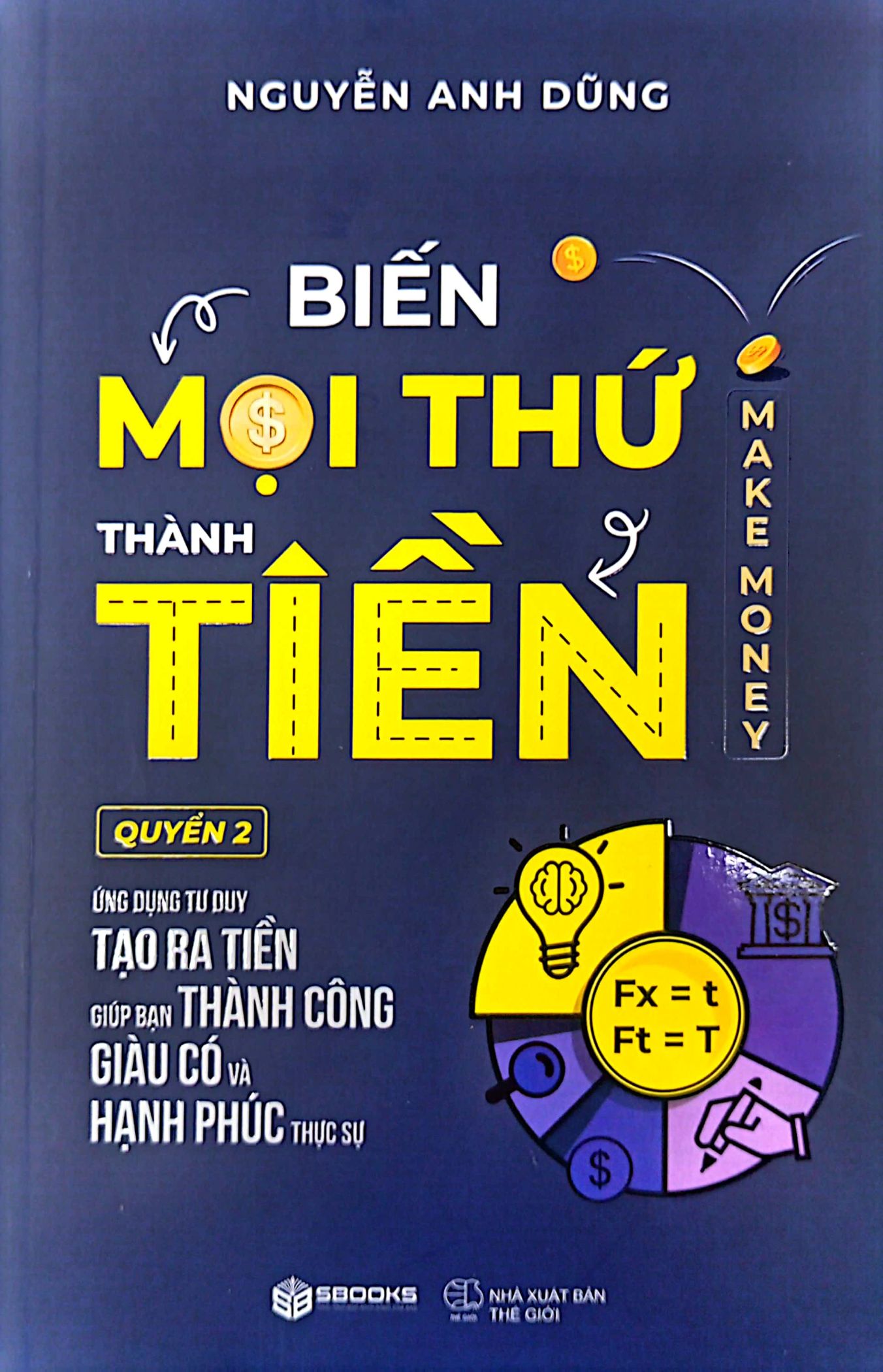 bộ biến mọi thứ thành tiền - quyển 2 - ứng dụng tư duy tạo ra tiền giúp bạn thành công giàu có và hạnh phúc