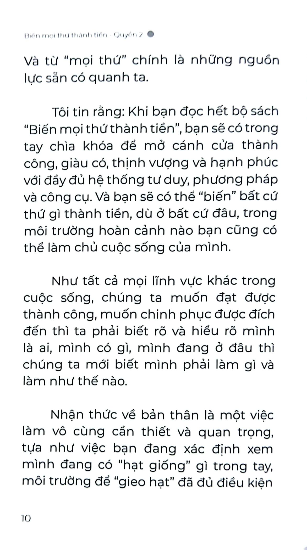 bộ biến mọi thứ thành tiền - quyển 2 - ứng dụng tư duy tạo ra tiền giúp bạn thành công giàu có và hạnh phúc