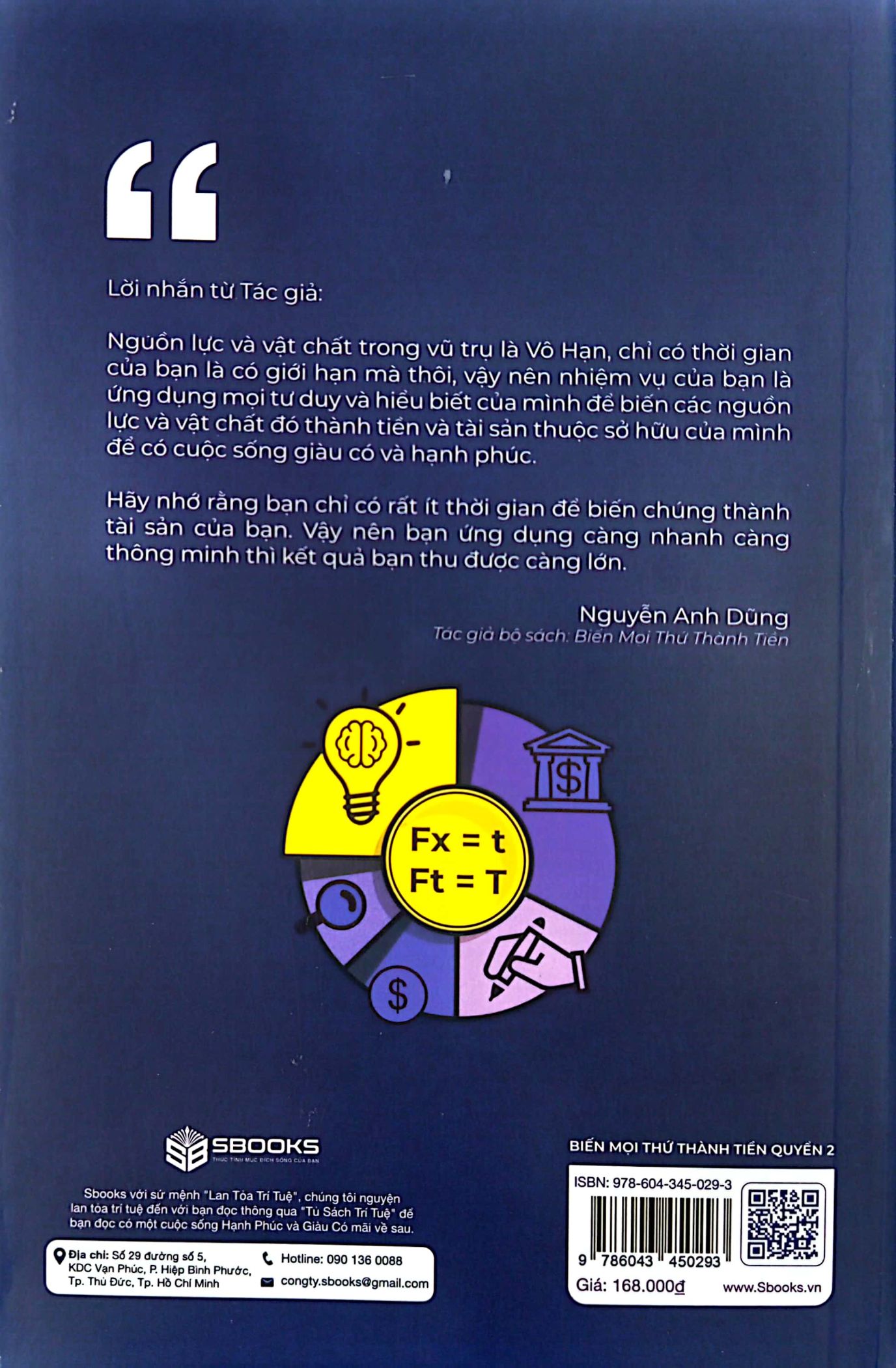 bộ biến mọi thứ thành tiền - quyển 2 - ứng dụng tư duy tạo ra tiền giúp bạn thành công giàu có và hạnh phúc