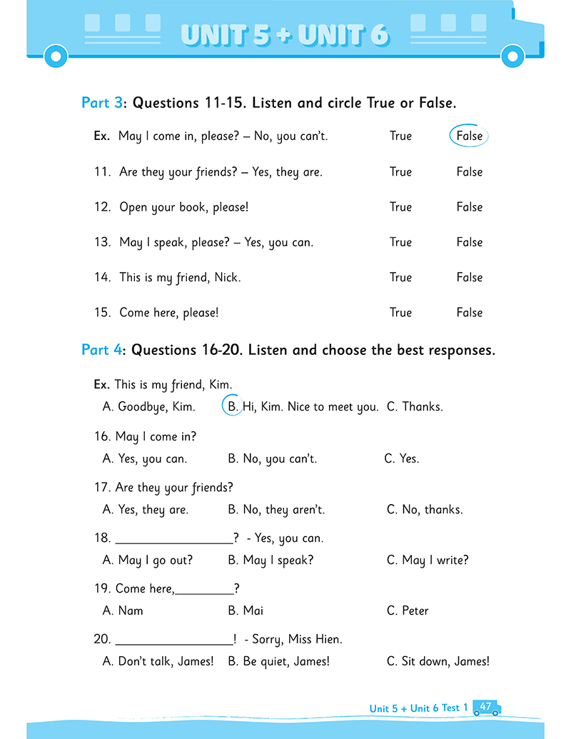 bộ big 4 bộ đề tự kiểm tra 4 kỹ năng nghe - nói - đọc - viết (cơ bản và nâng cao) tiếng anh lớp 3 tập 1